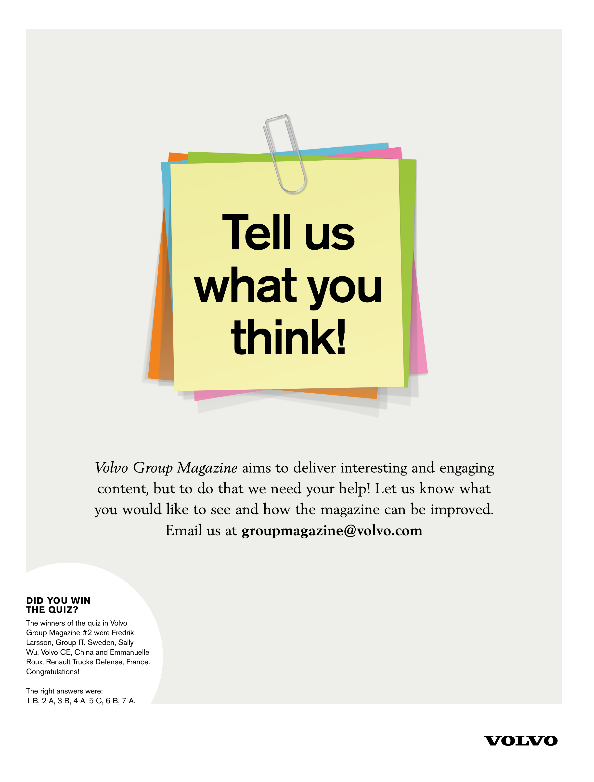Volvo Group Magazine — page 72