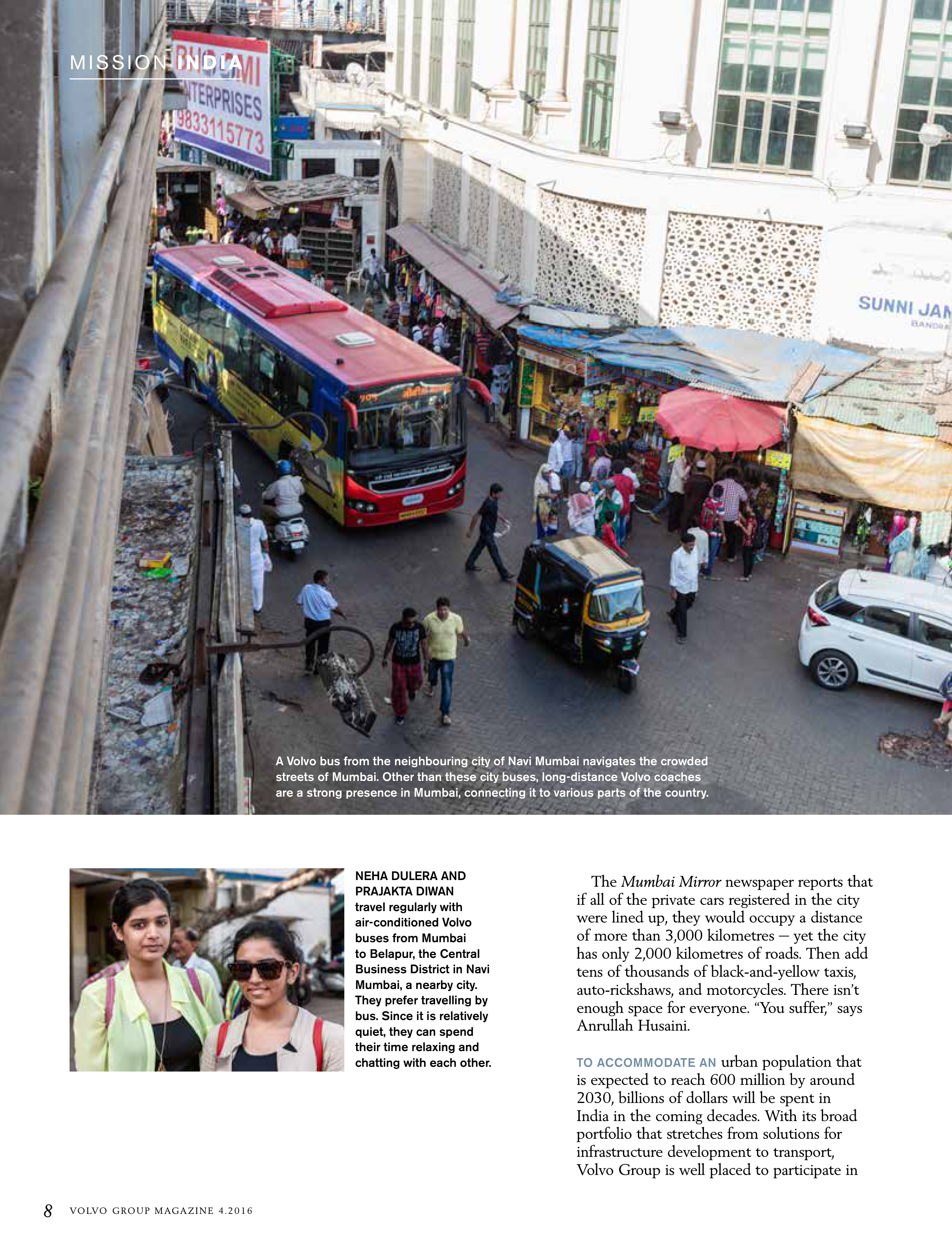 Volvo Group Magazine — page 8