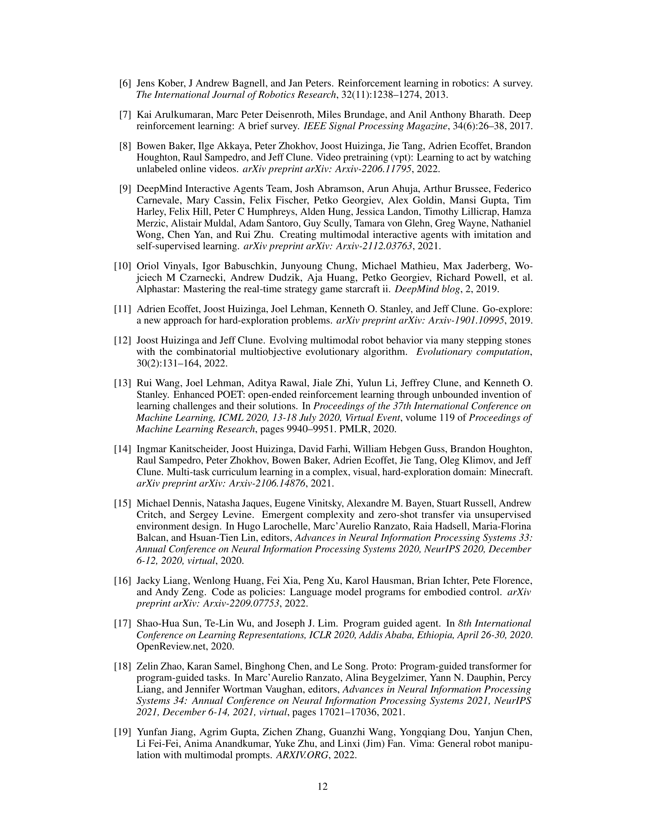 Voyager AI Agent For Autonomous Learning — page 12