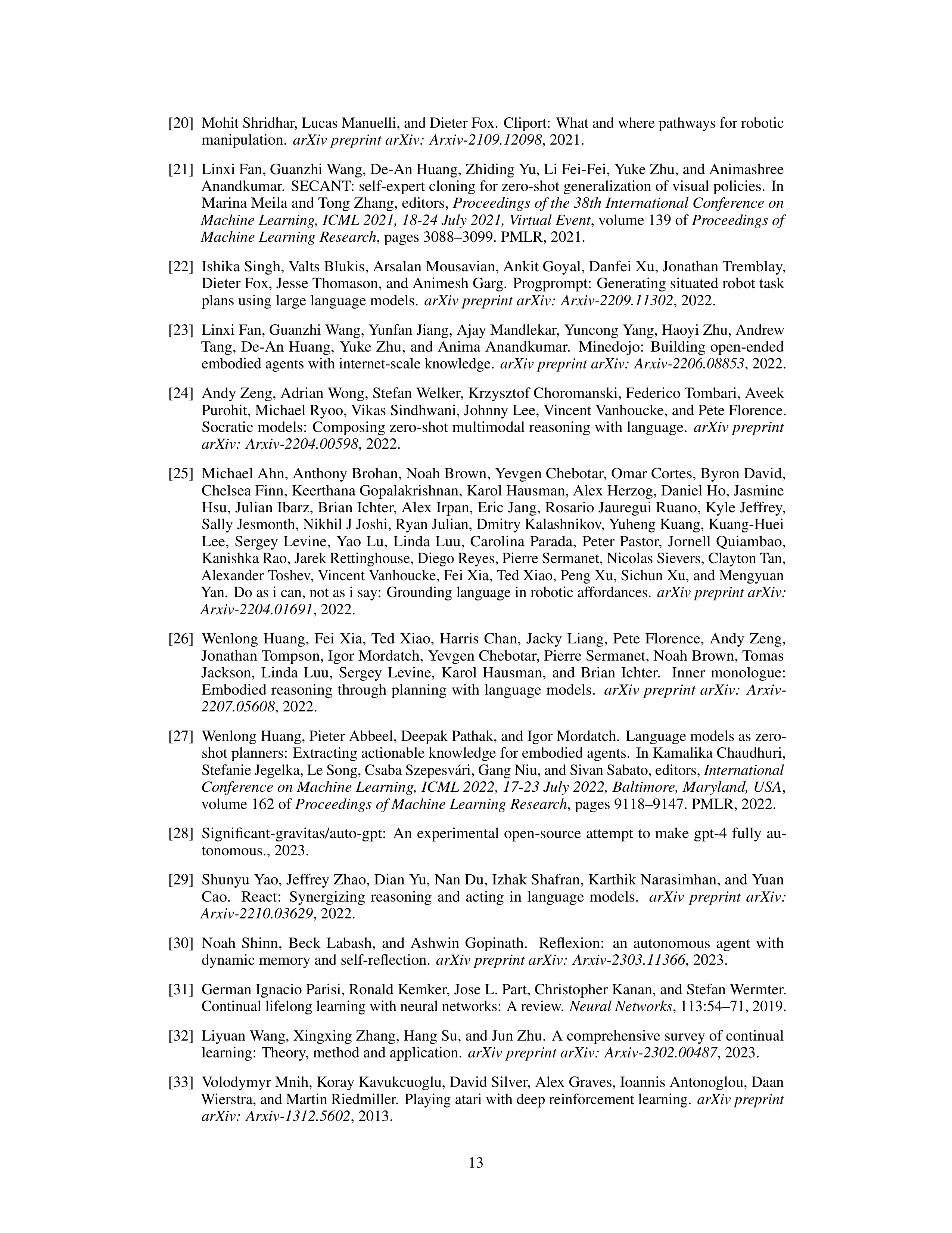 Voyager AI Agent For Autonomous Learning — page 13