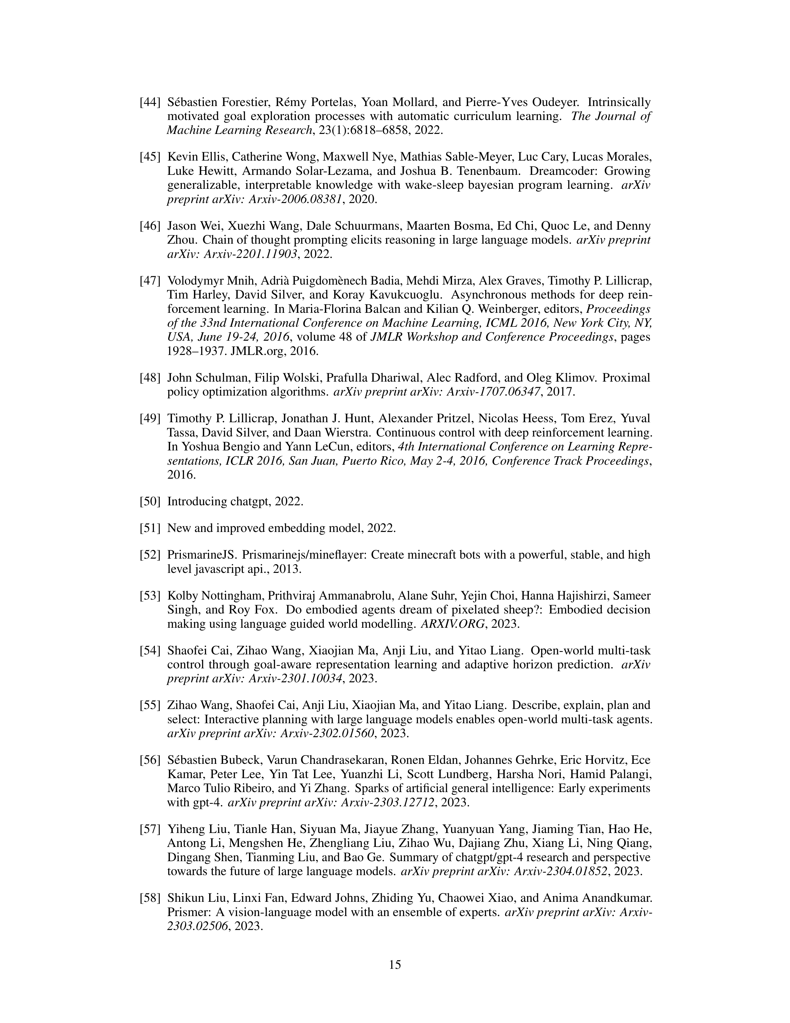 Voyager AI Agent For Autonomous Learning — page 15