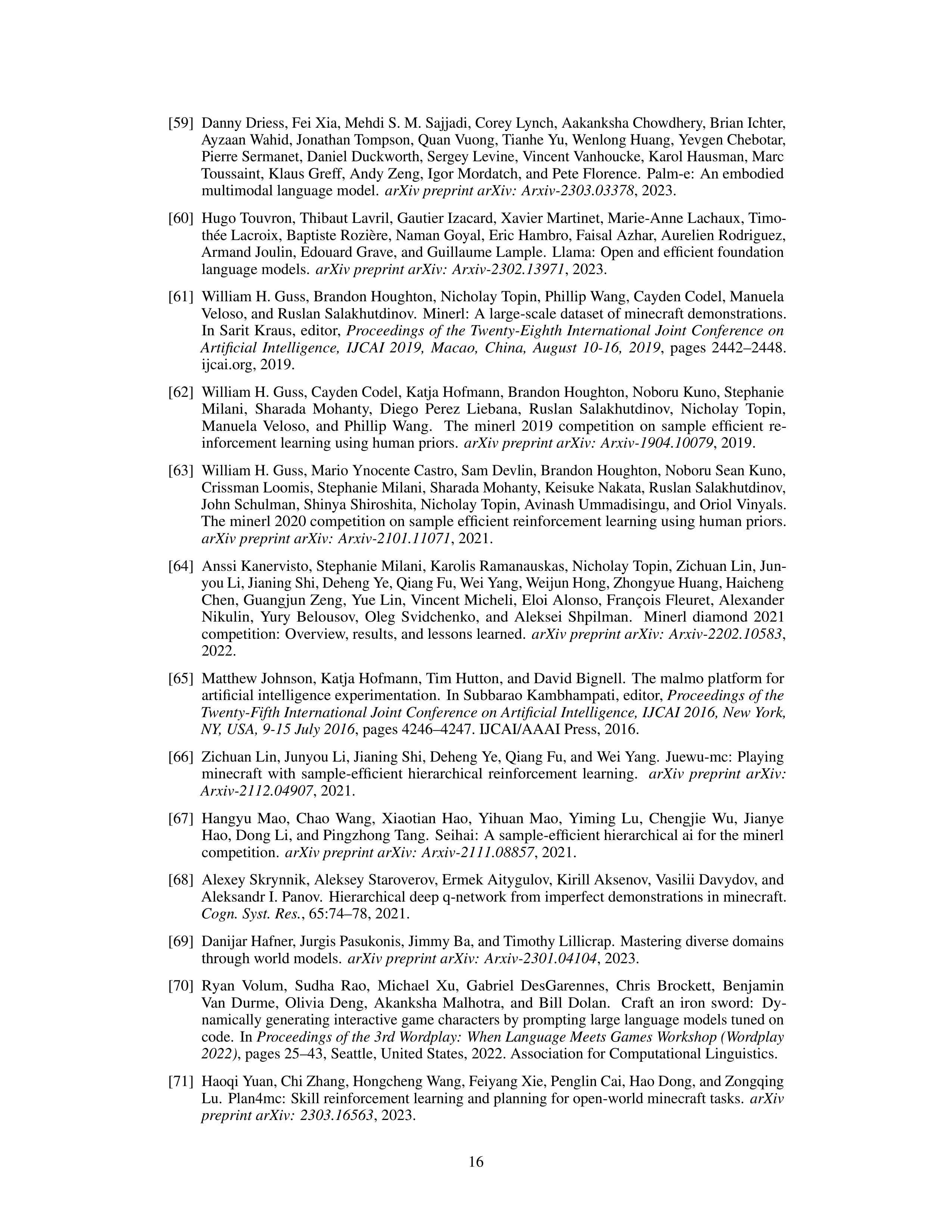 Voyager AI Agent For Autonomous Learning — page 16