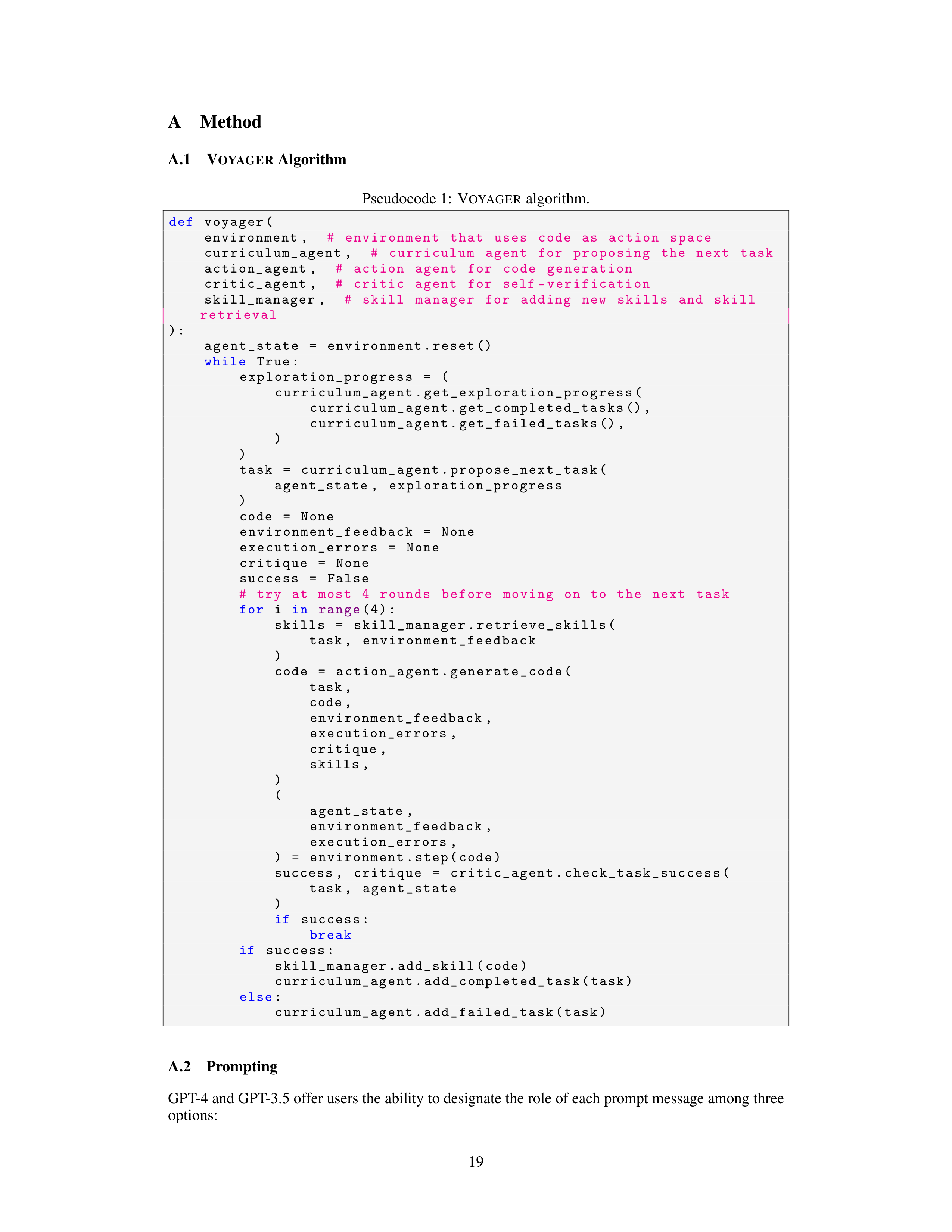 Voyager AI Agent For Autonomous Learning — page 19