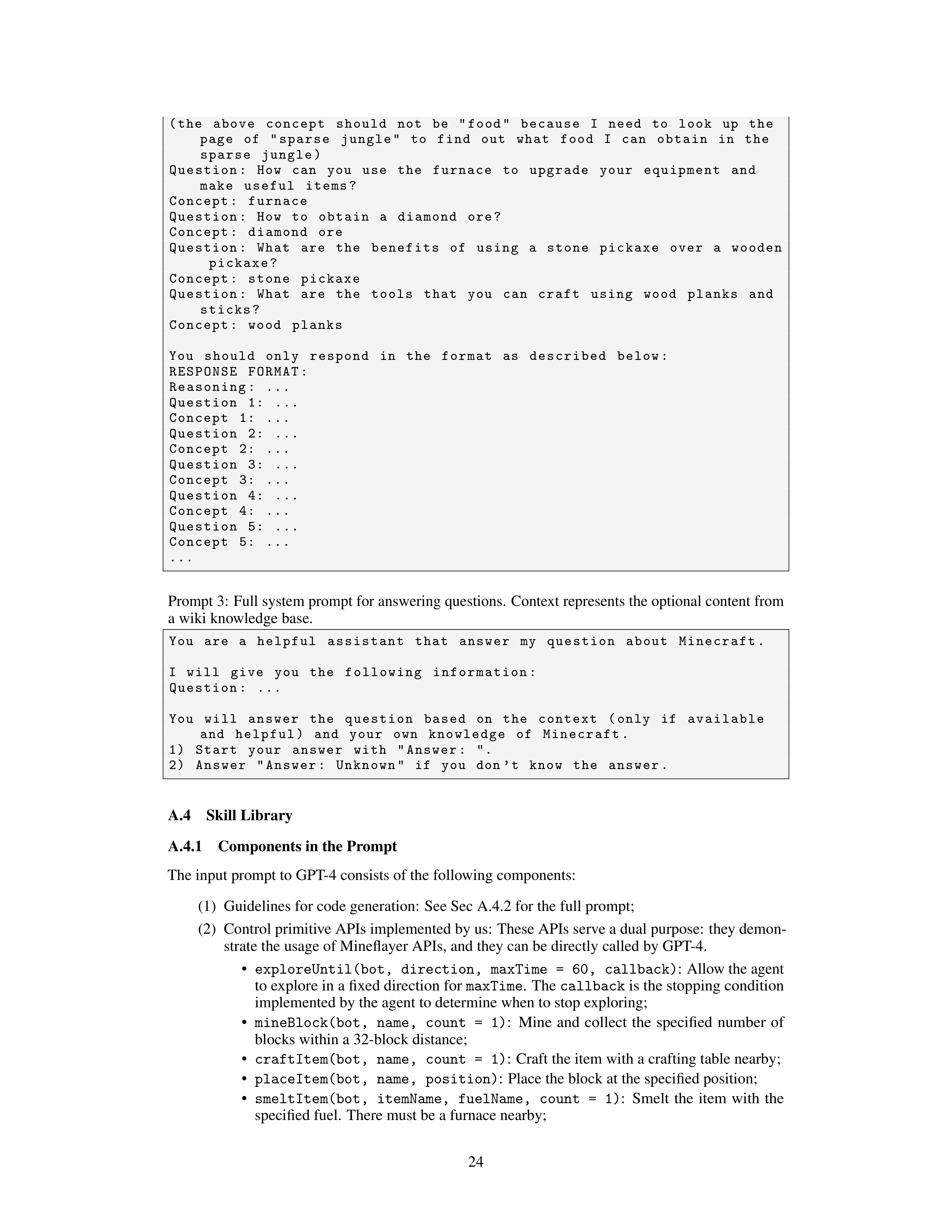 Voyager AI Agent For Autonomous Learning — page 24