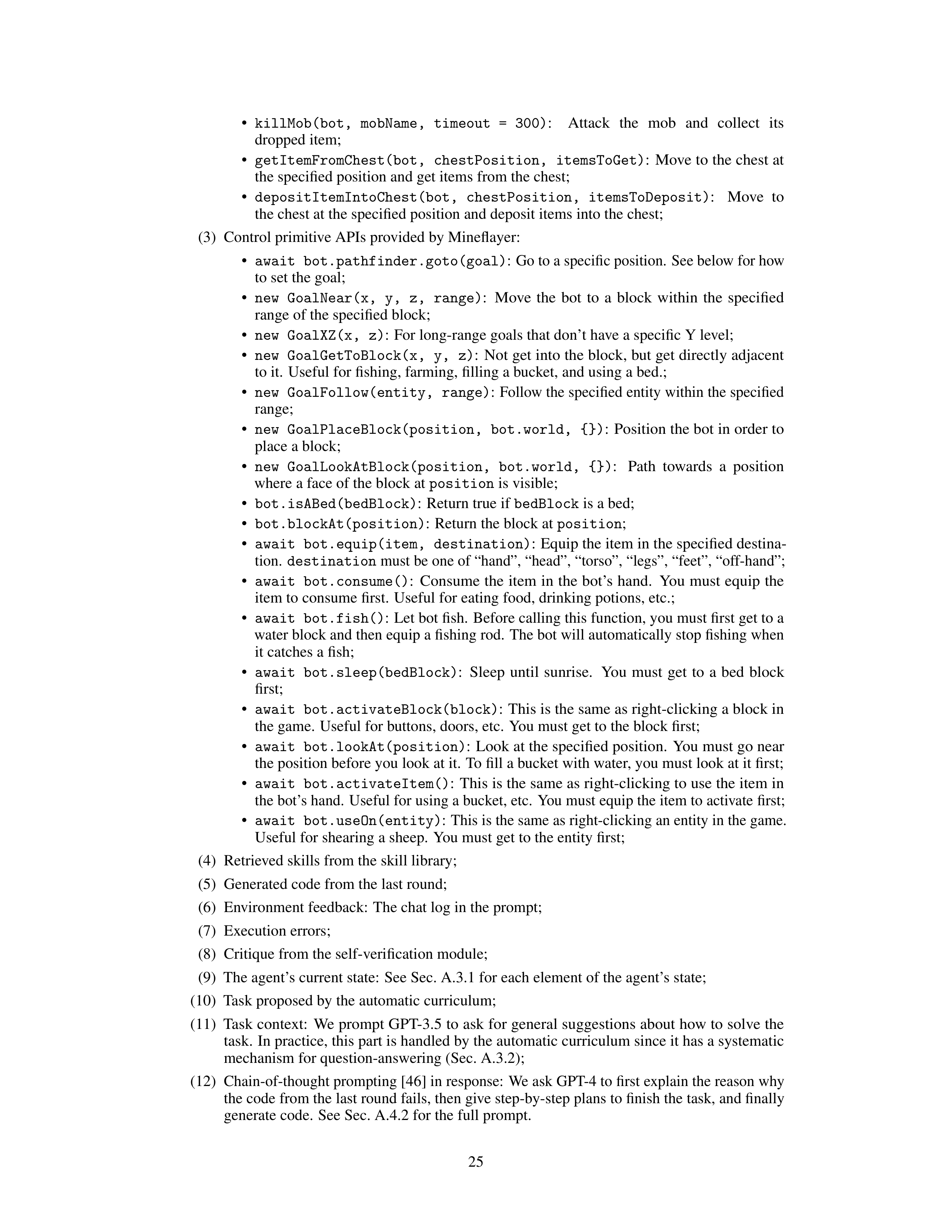 Voyager AI Agent For Autonomous Learning — page 25