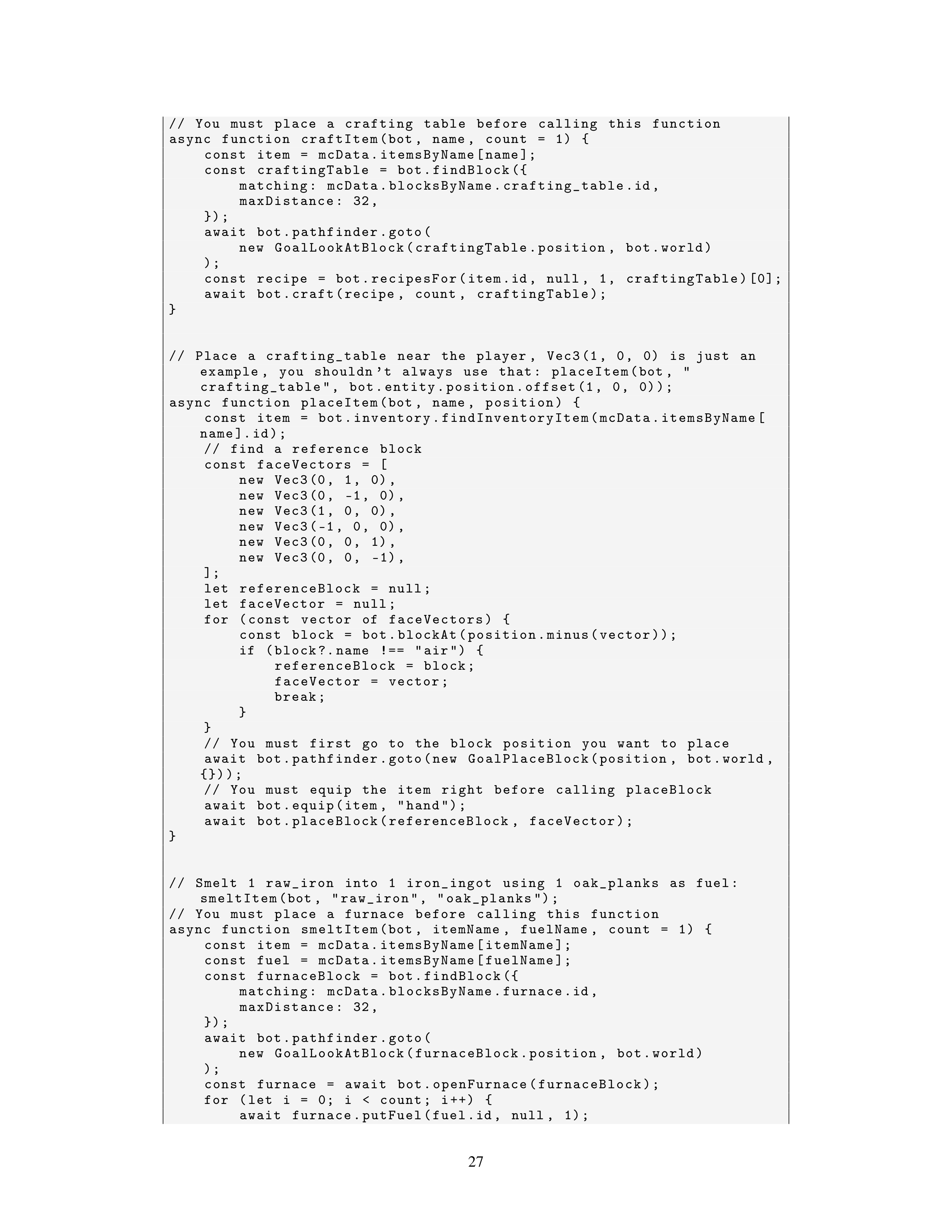 Voyager AI Agent For Autonomous Learning — page 27