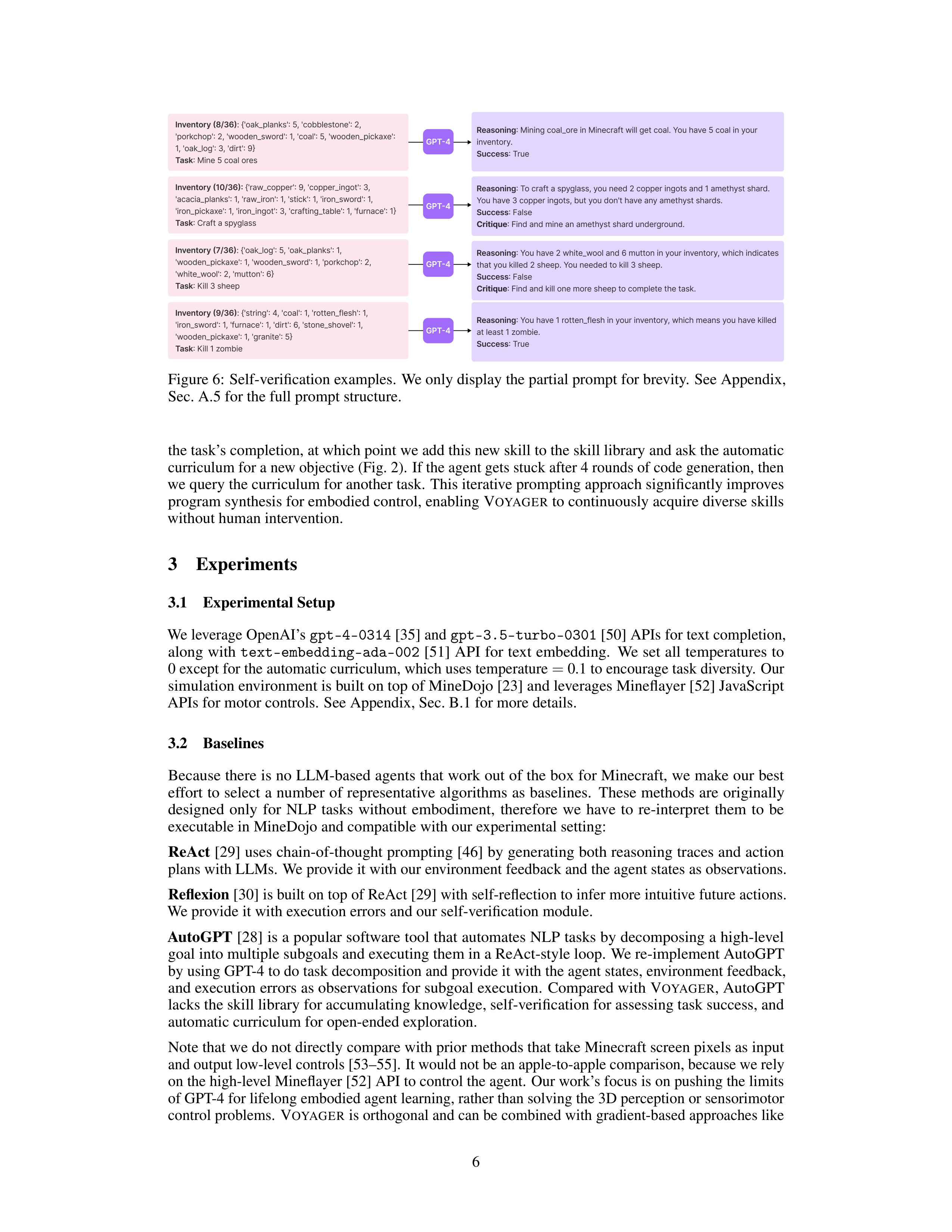 Voyager AI Agent For Autonomous Learning — page 6