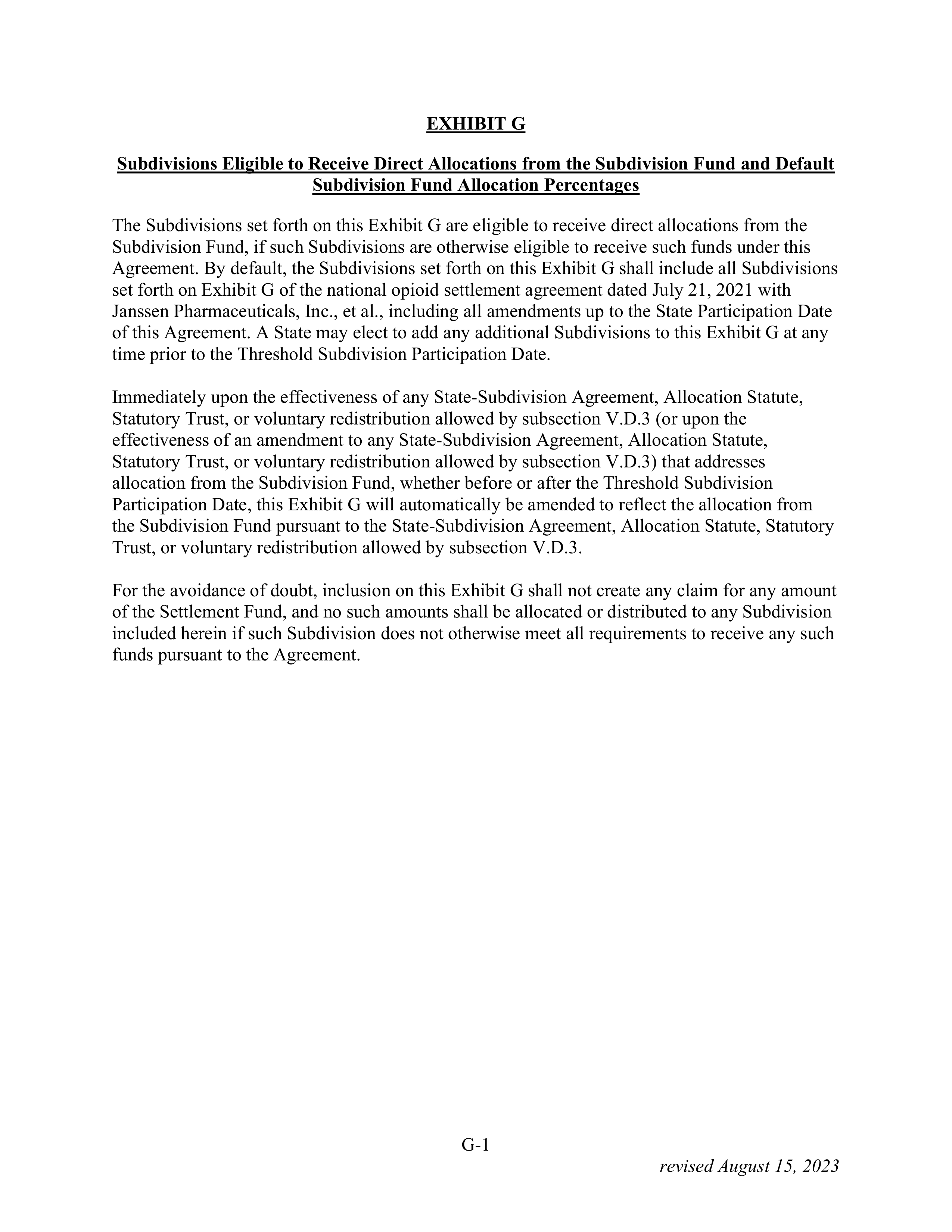 WALMART SETTLEMENT AGREEMENT — page 117