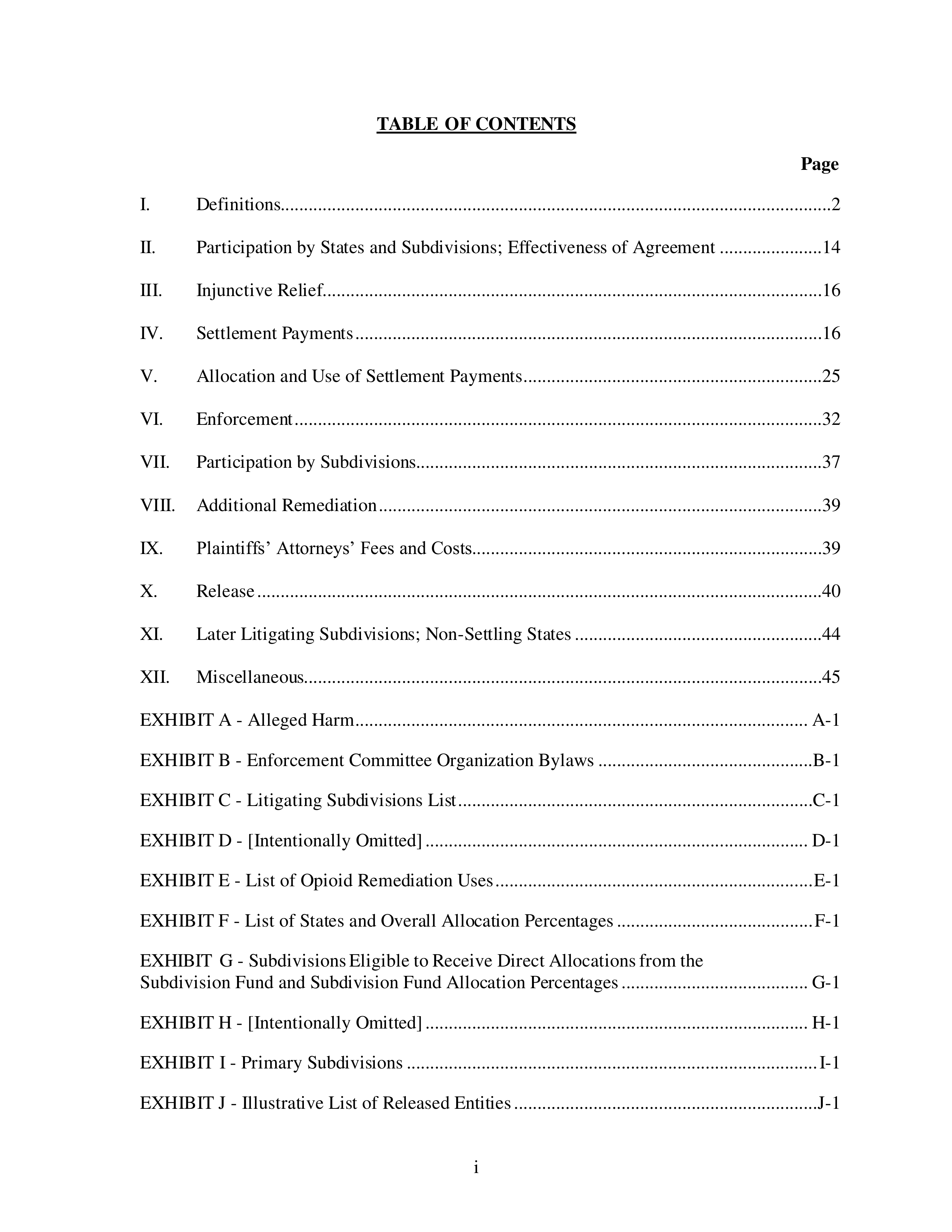 WALMART SETTLEMENT AGREEMENT — page 2
