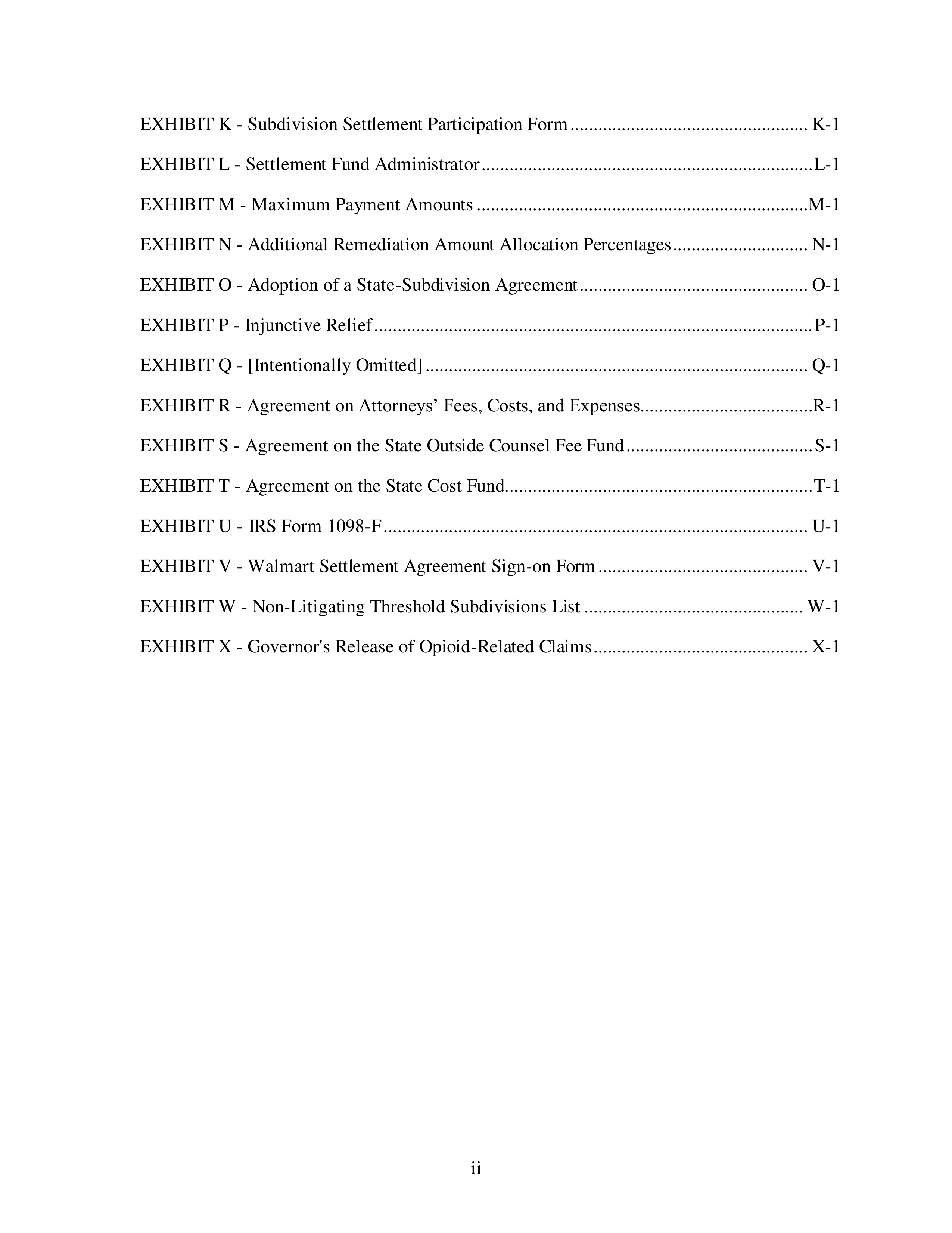 WALMART SETTLEMENT AGREEMENT — page 3