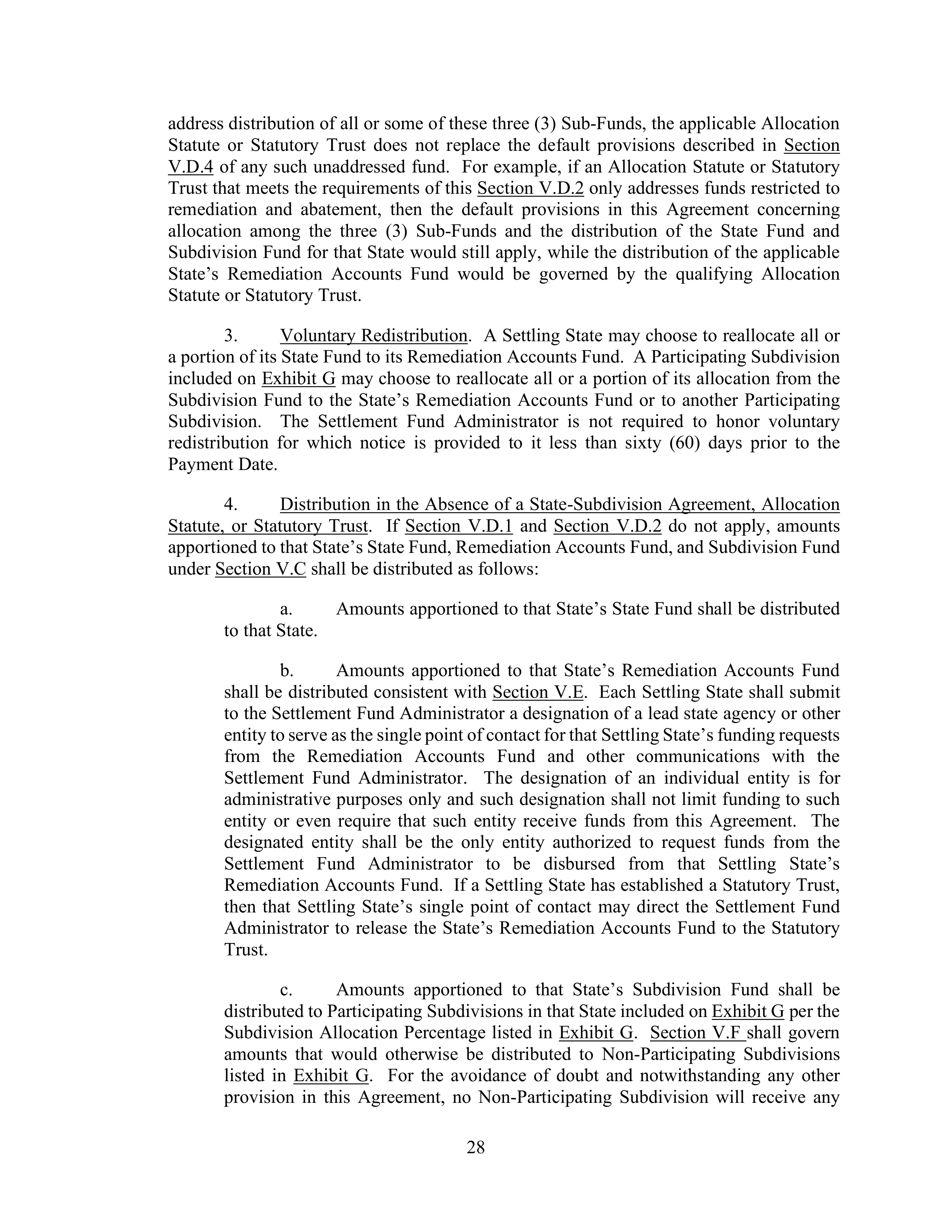 WALMART SETTLEMENT AGREEMENT — page 31