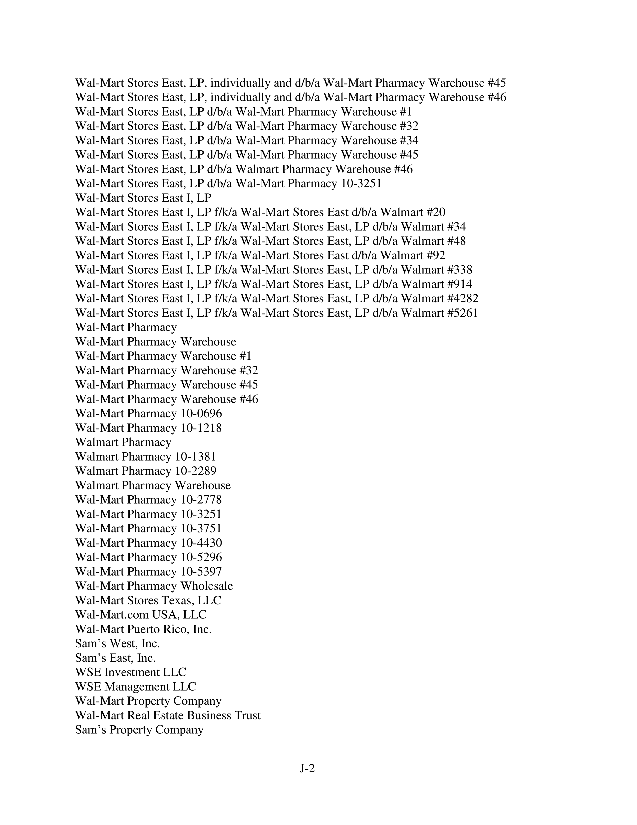 WALMART SETTLEMENT AGREEMENT — page 460