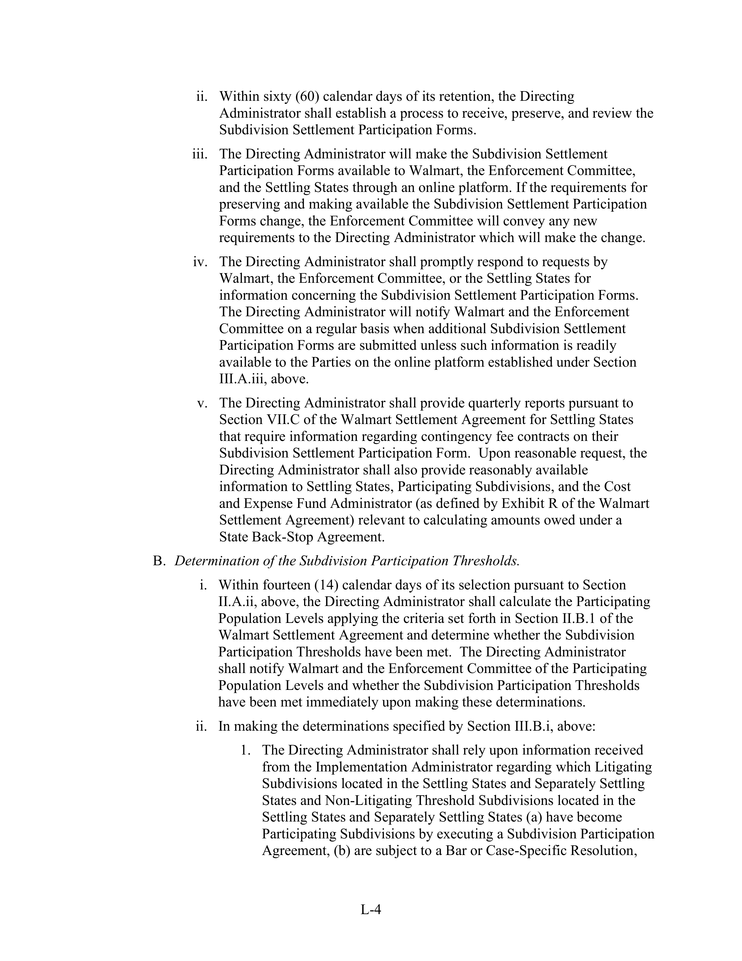 WALMART SETTLEMENT AGREEMENT — page 468