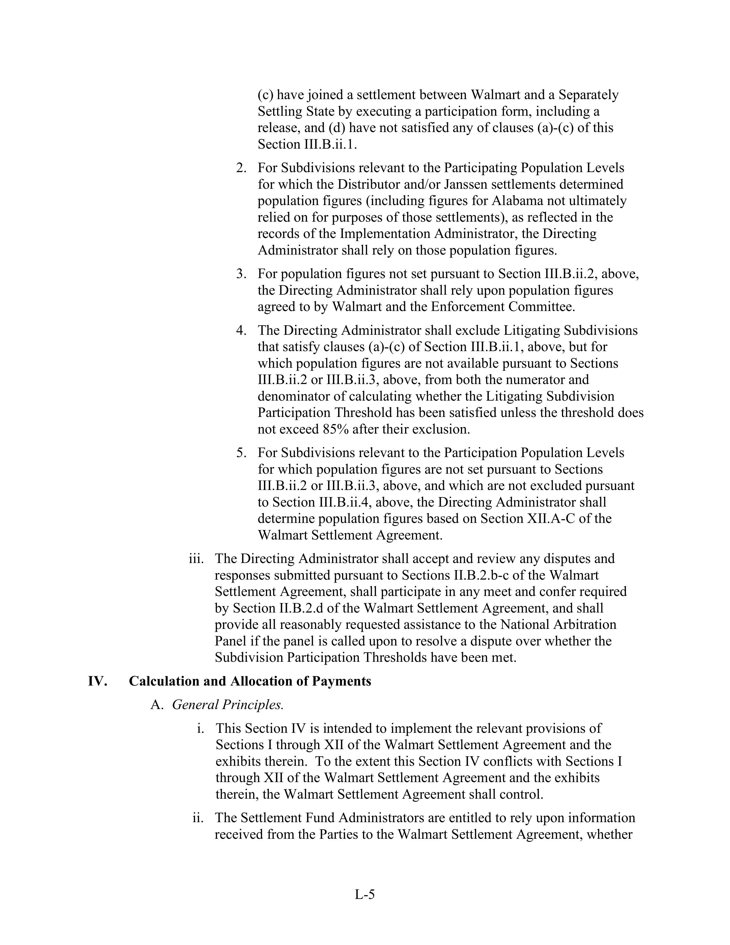 WALMART SETTLEMENT AGREEMENT — page 469