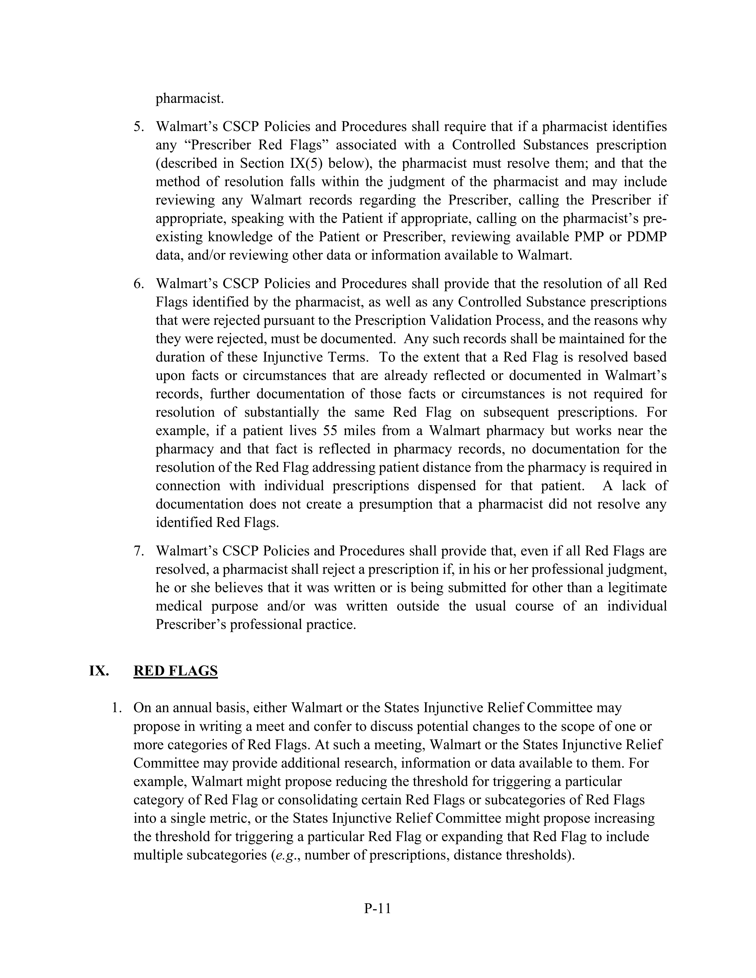 WALMART SETTLEMENT AGREEMENT — page 500