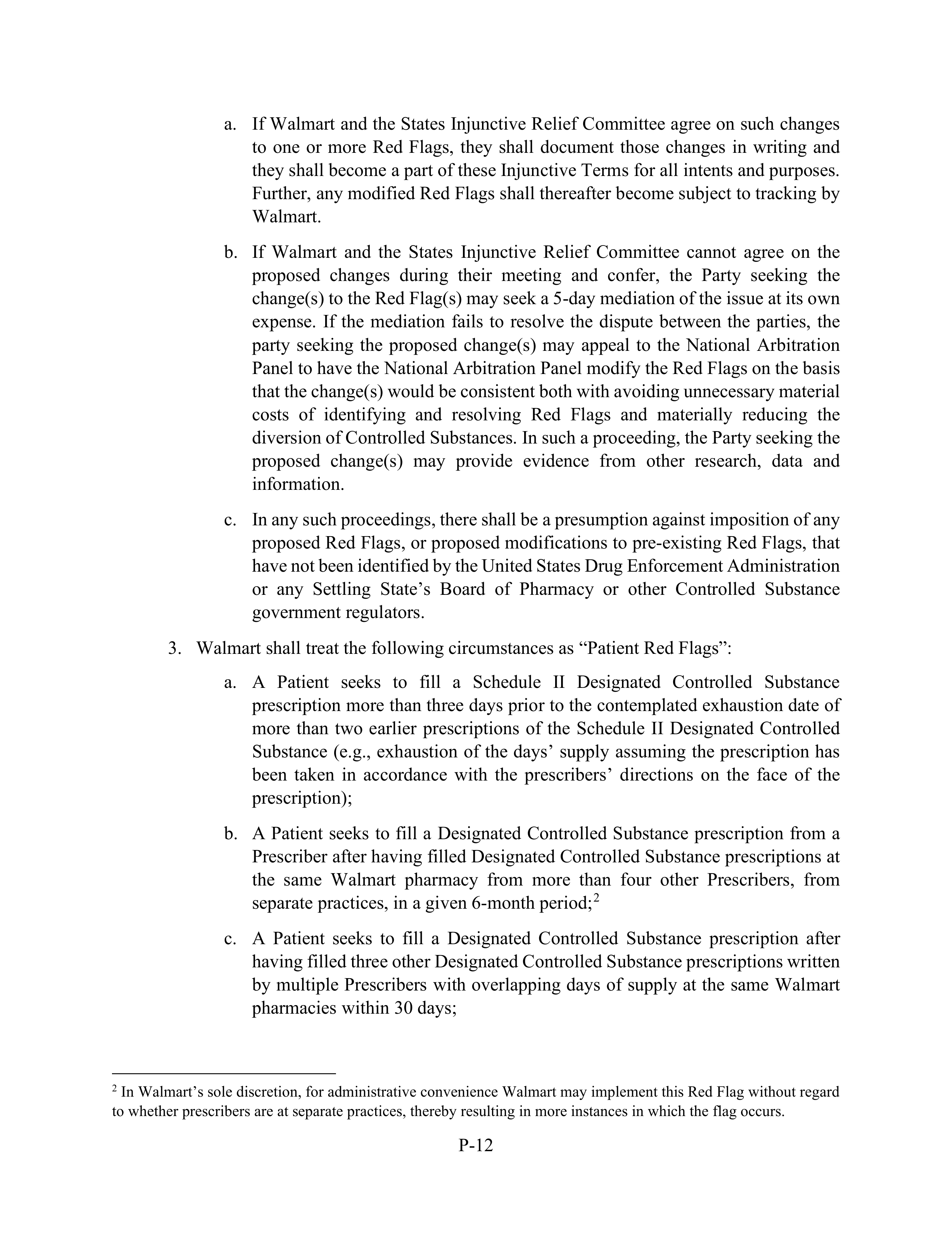 WALMART SETTLEMENT AGREEMENT — page 501