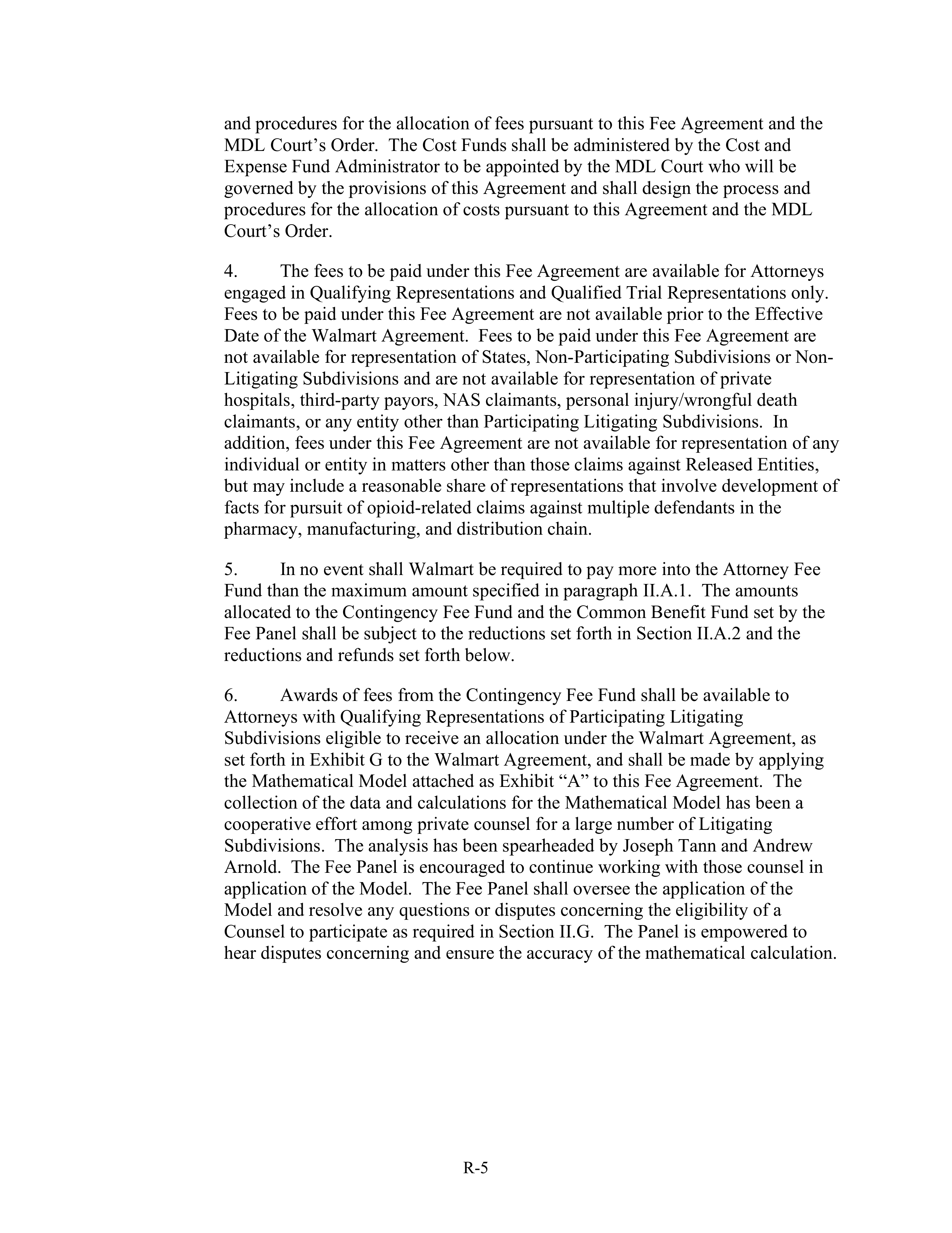 WALMART SETTLEMENT AGREEMENT — page 516