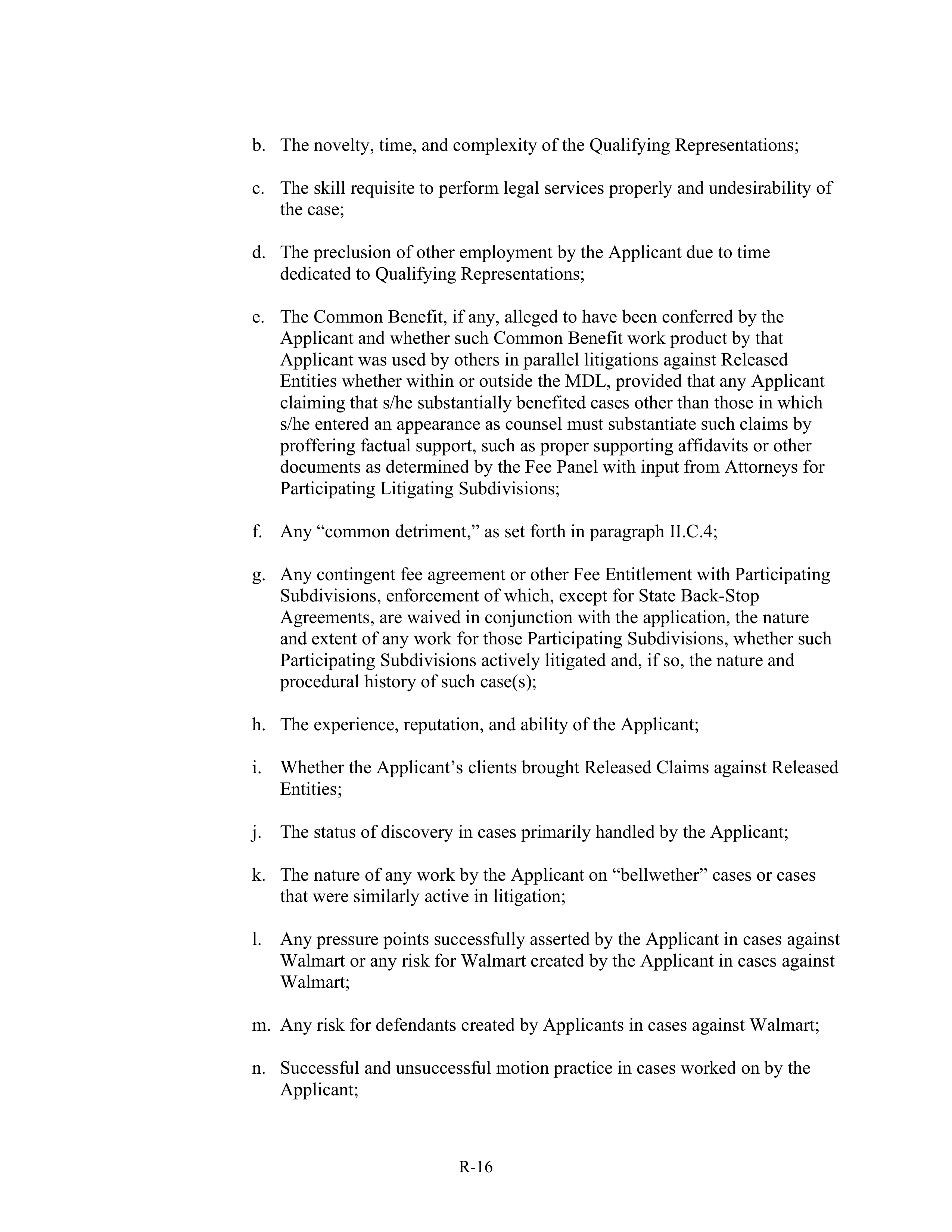 WALMART SETTLEMENT AGREEMENT — page 527