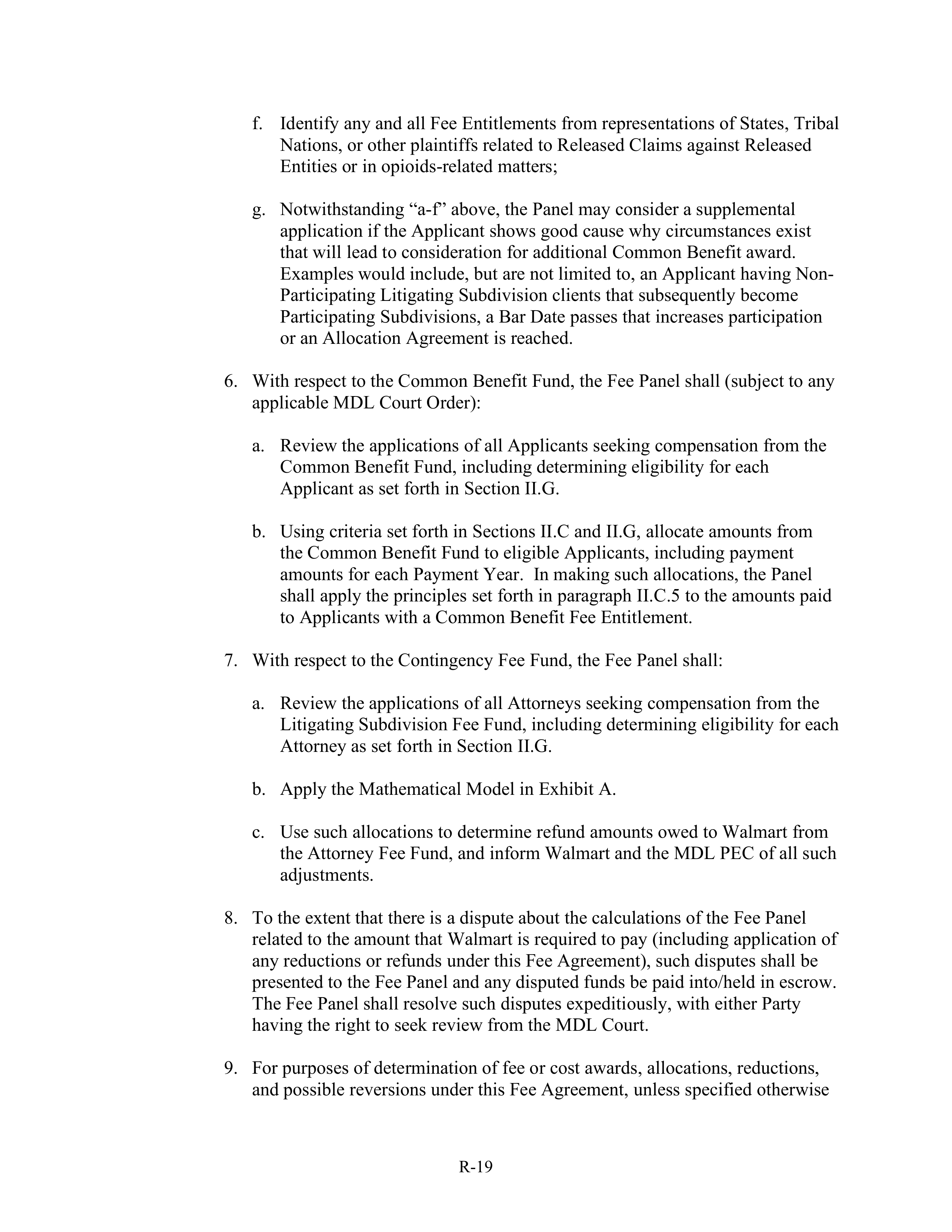 WALMART SETTLEMENT AGREEMENT — page 530