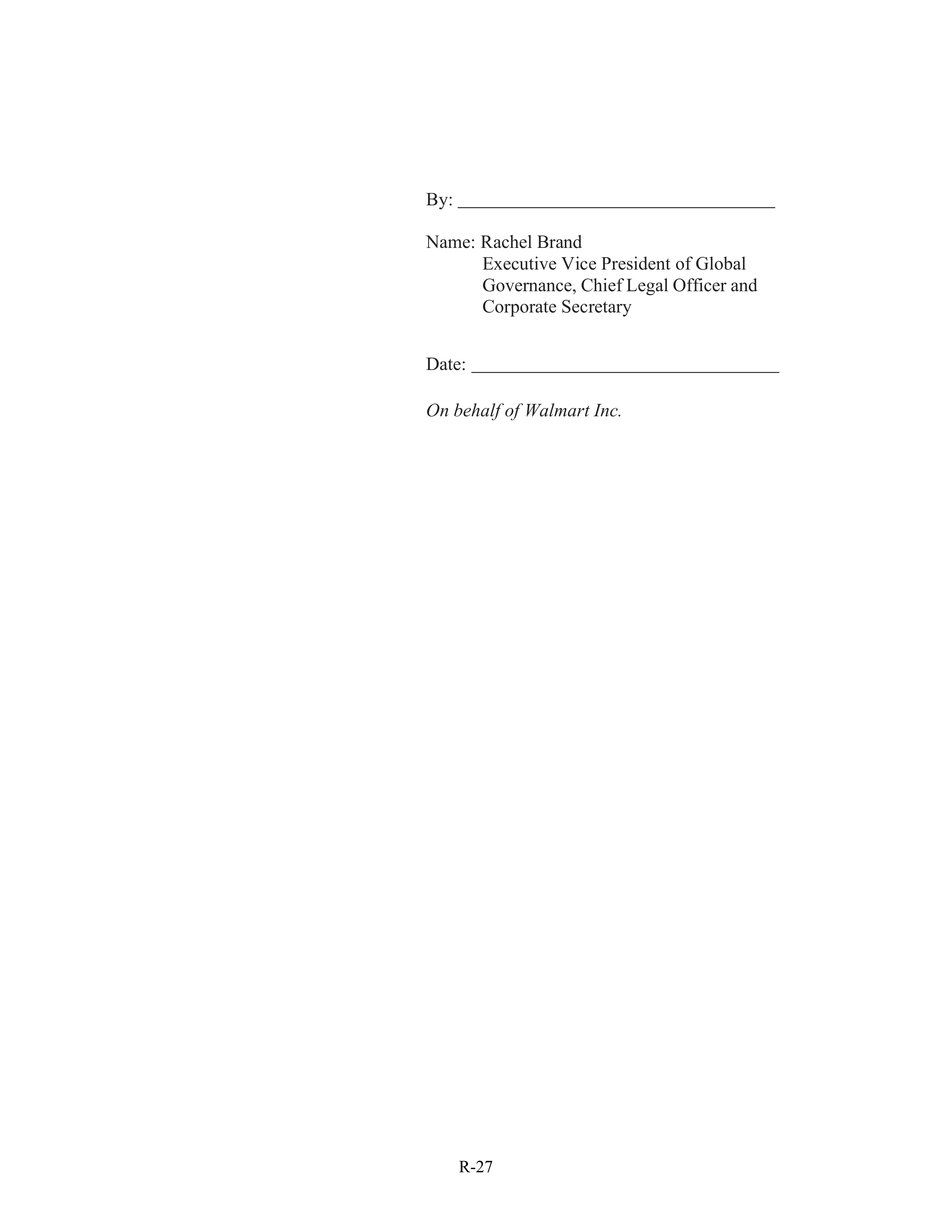 WALMART SETTLEMENT AGREEMENT — page 538