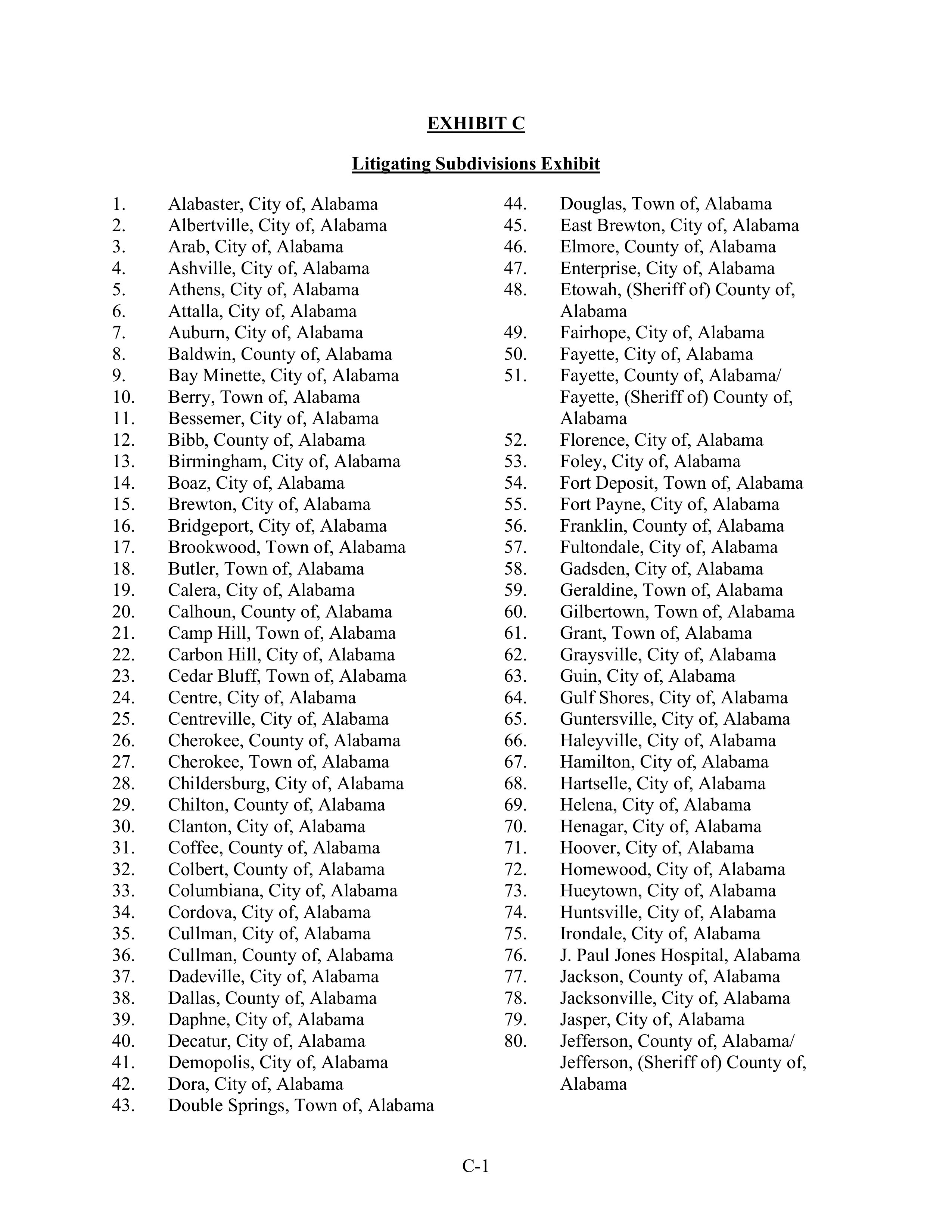 WALMART SETTLEMENT AGREEMENT — page 65