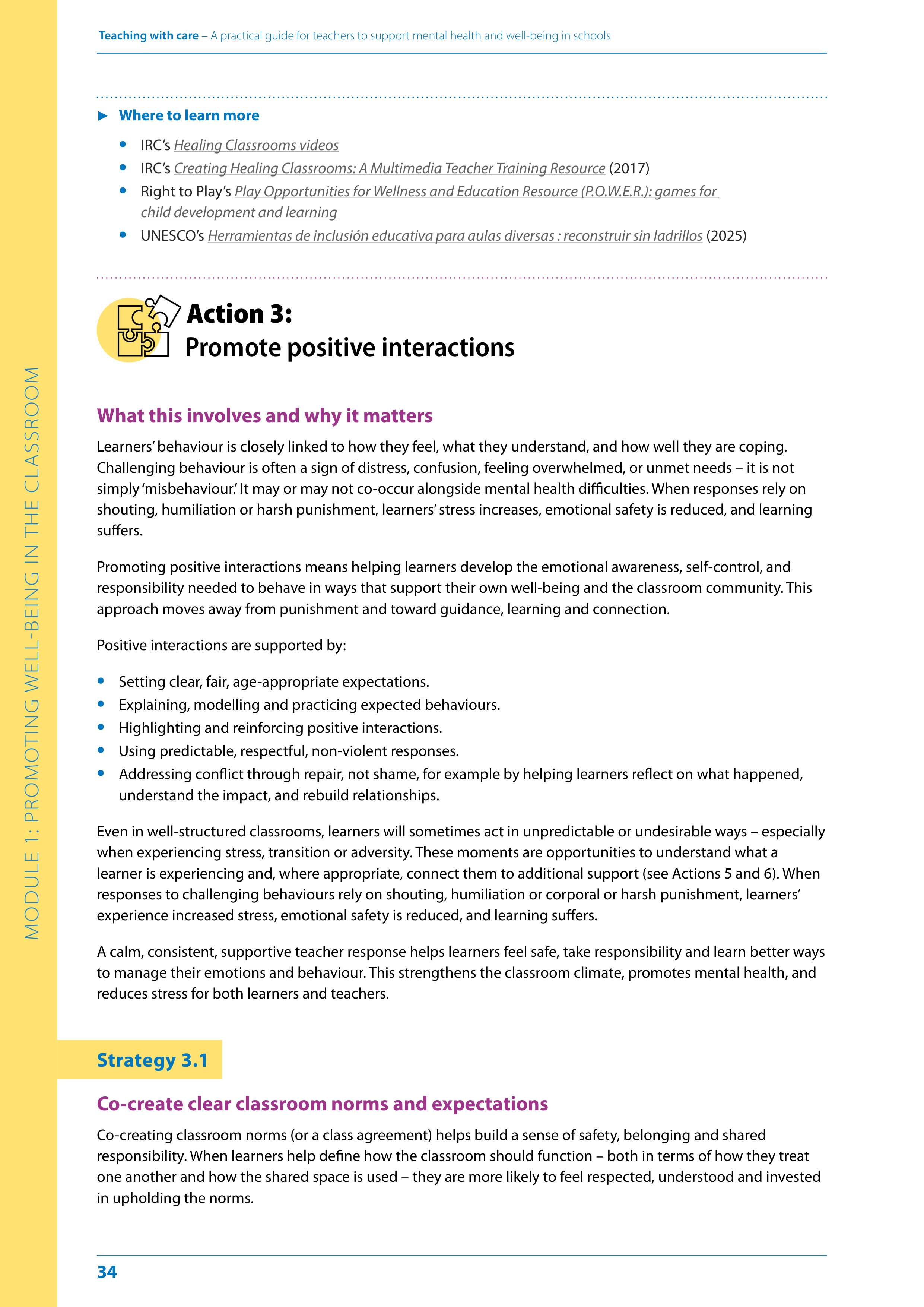WHO Teaching with Care Guide — page 34