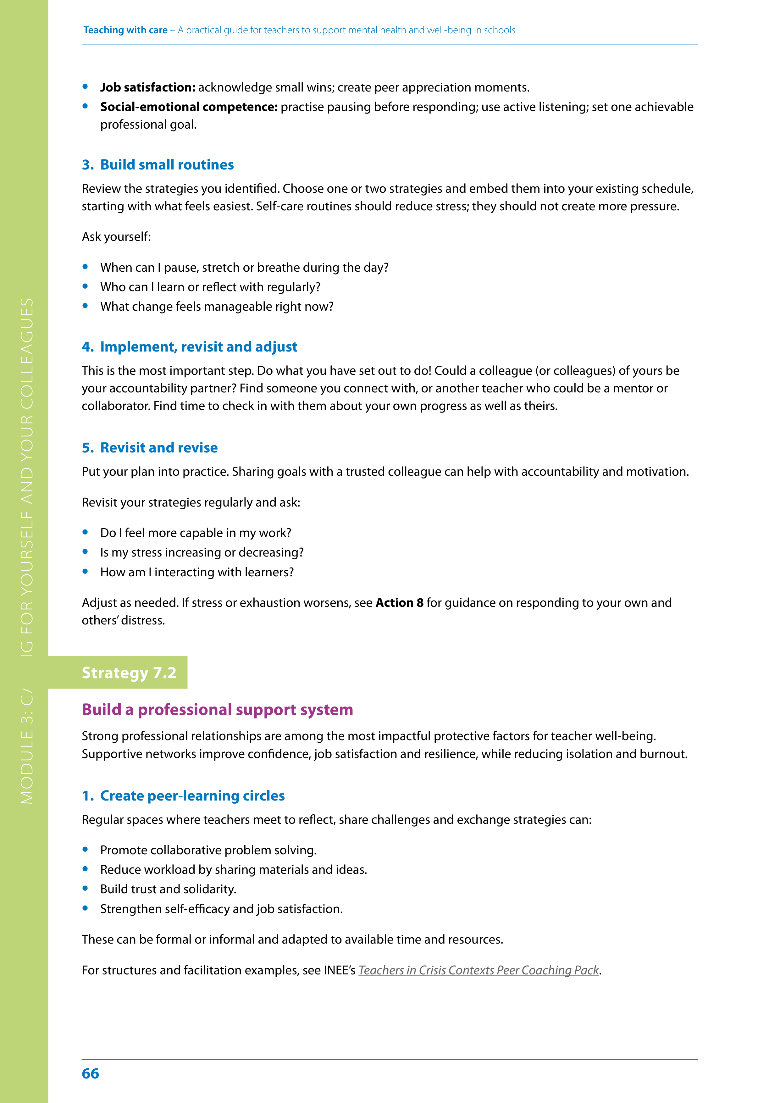 WHO Teaching with Care Guide — page 66