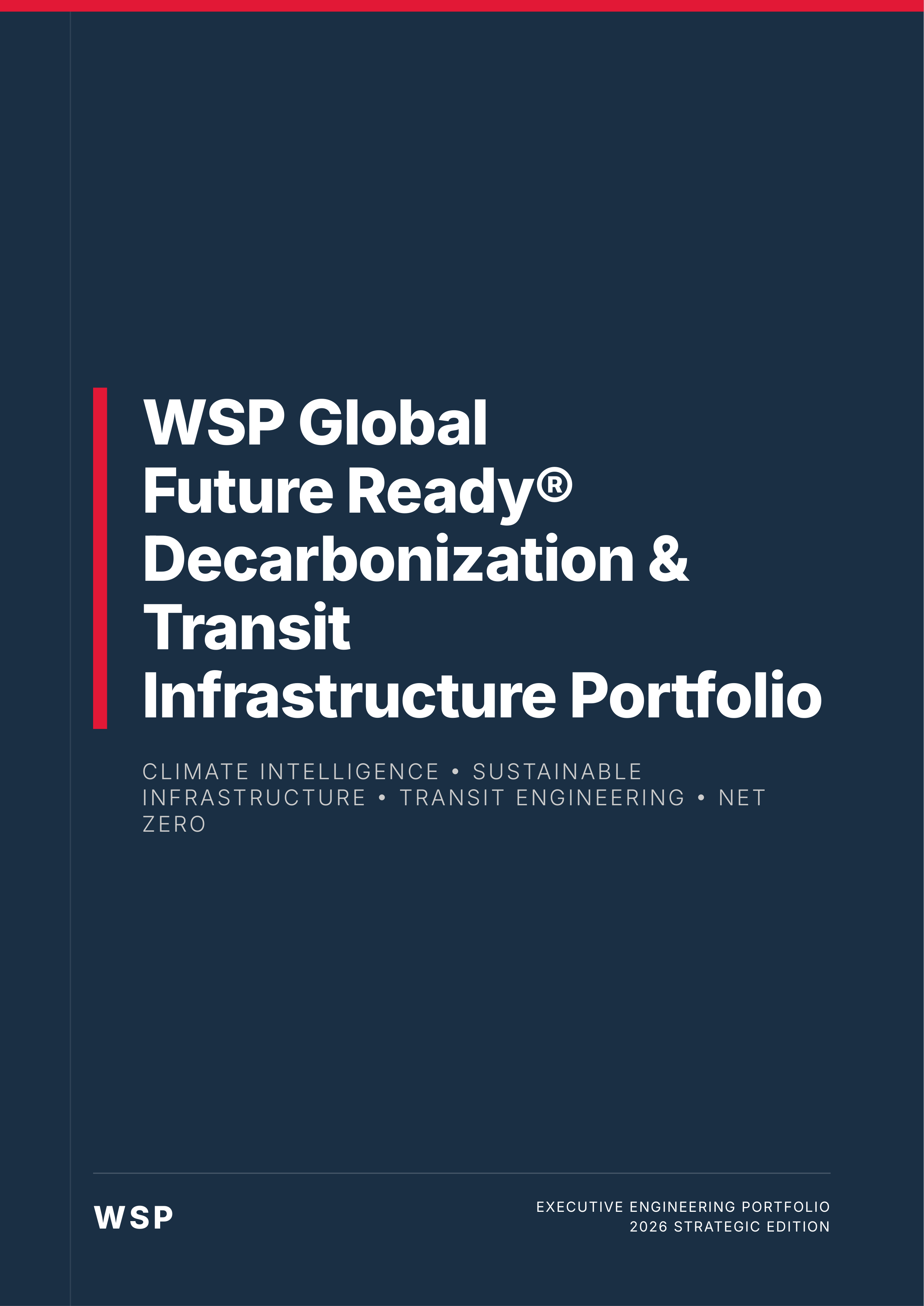 WSP Global Future Ready Decarbonization and Transit Infrastructure Portfolio — page 1