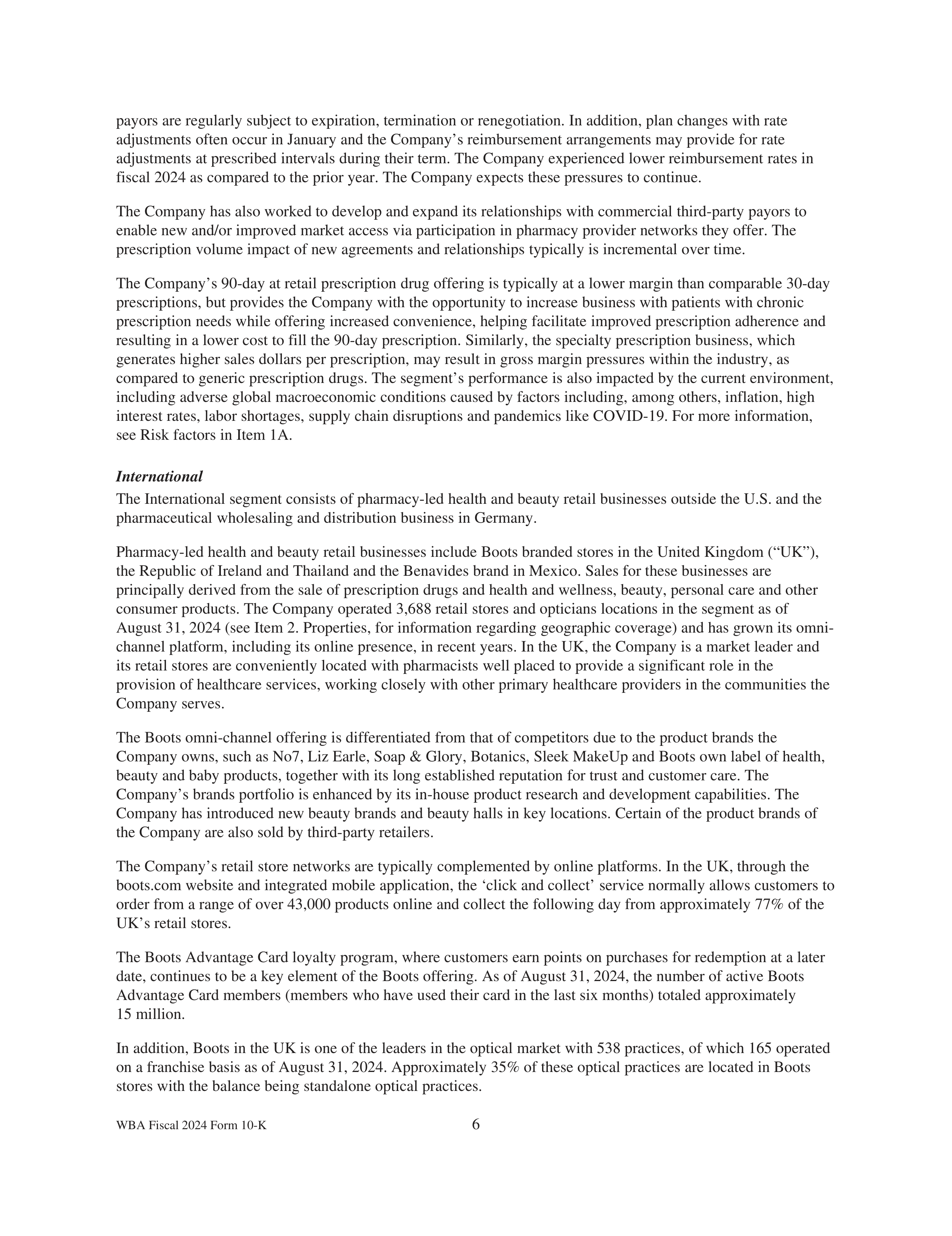 Walgreens Boots Alliance Annual Report — page 10