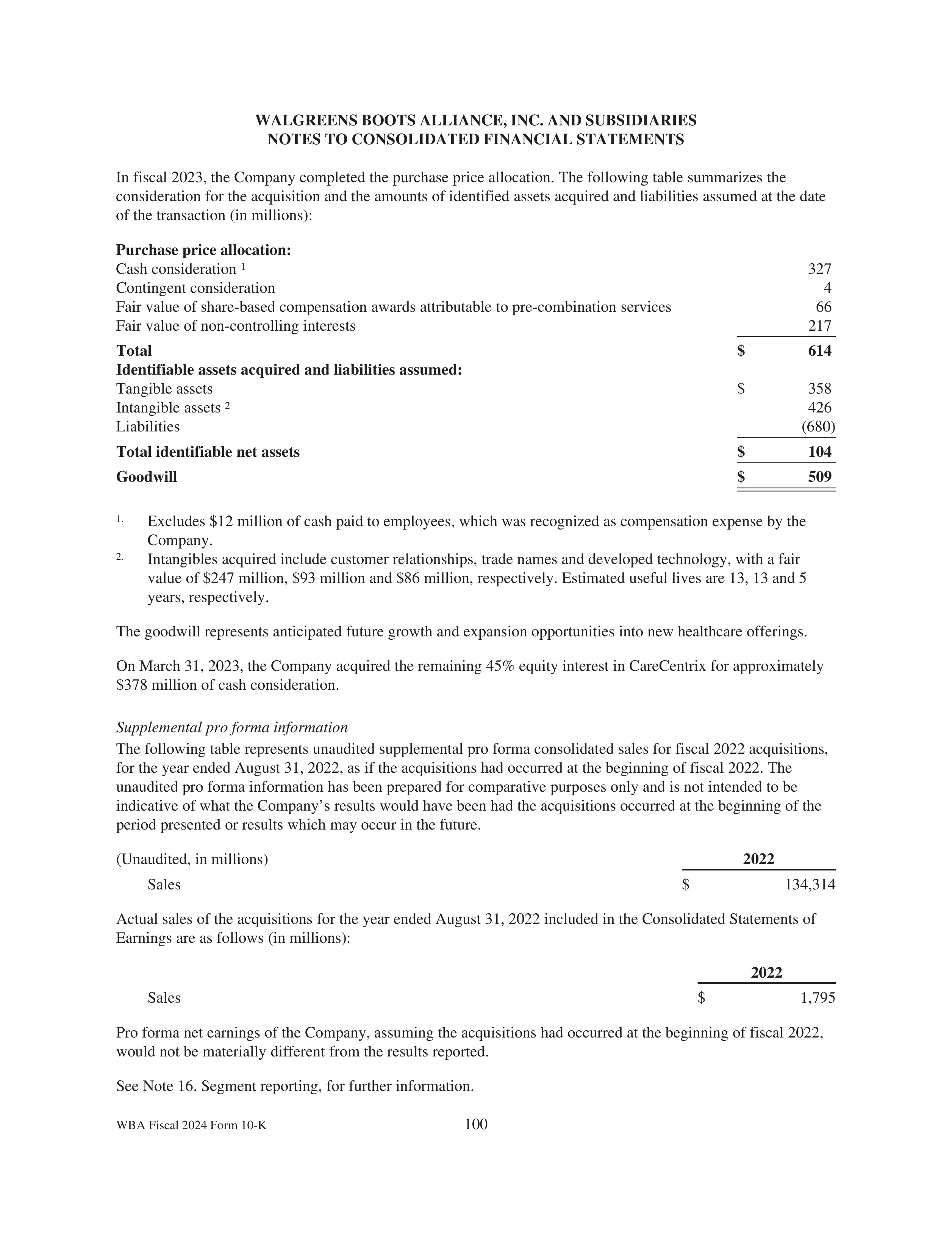Walgreens Boots Alliance Annual Report — page 104