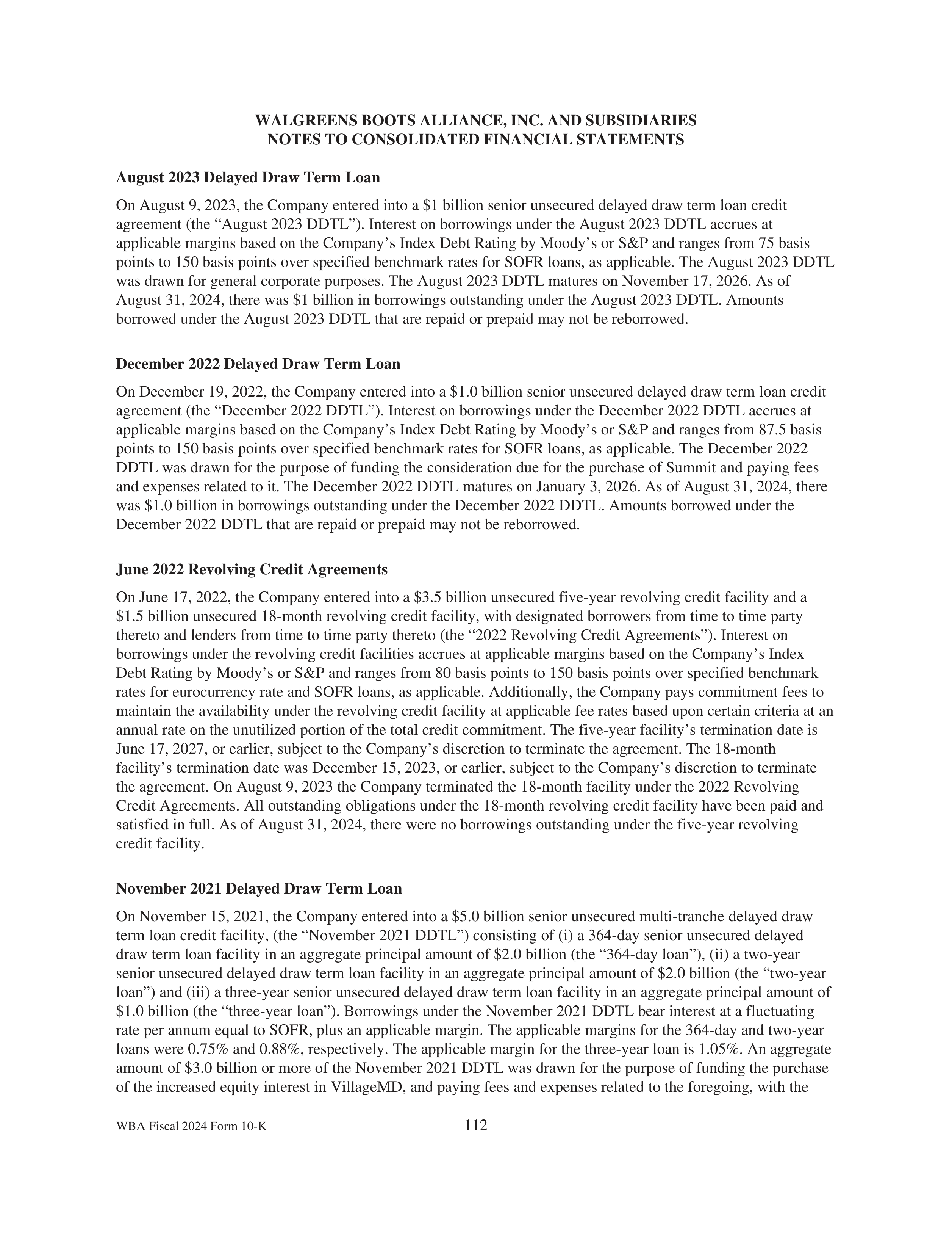 Walgreens Boots Alliance Annual Report — page 116