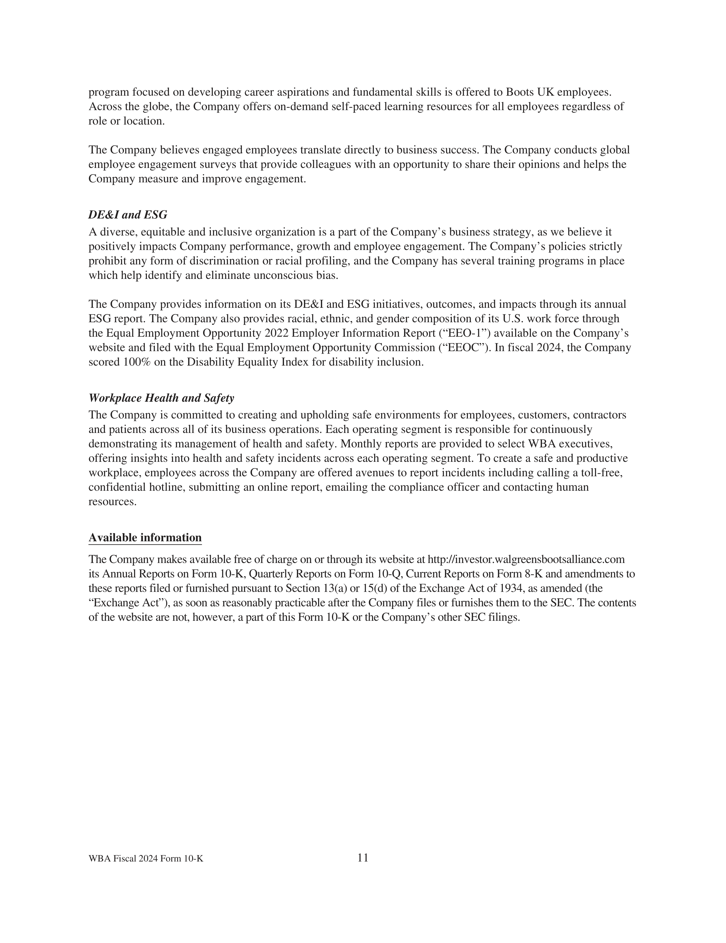 Walgreens Boots Alliance Annual Report — page 15