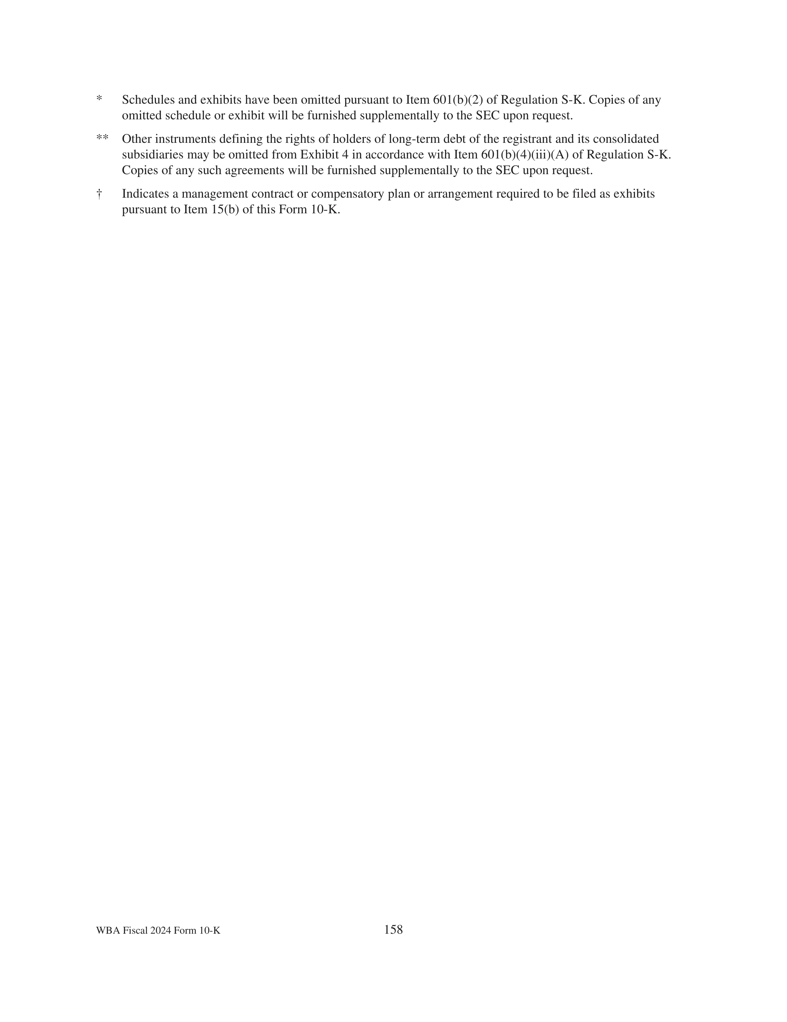Walgreens Boots Alliance Annual Report — page 162