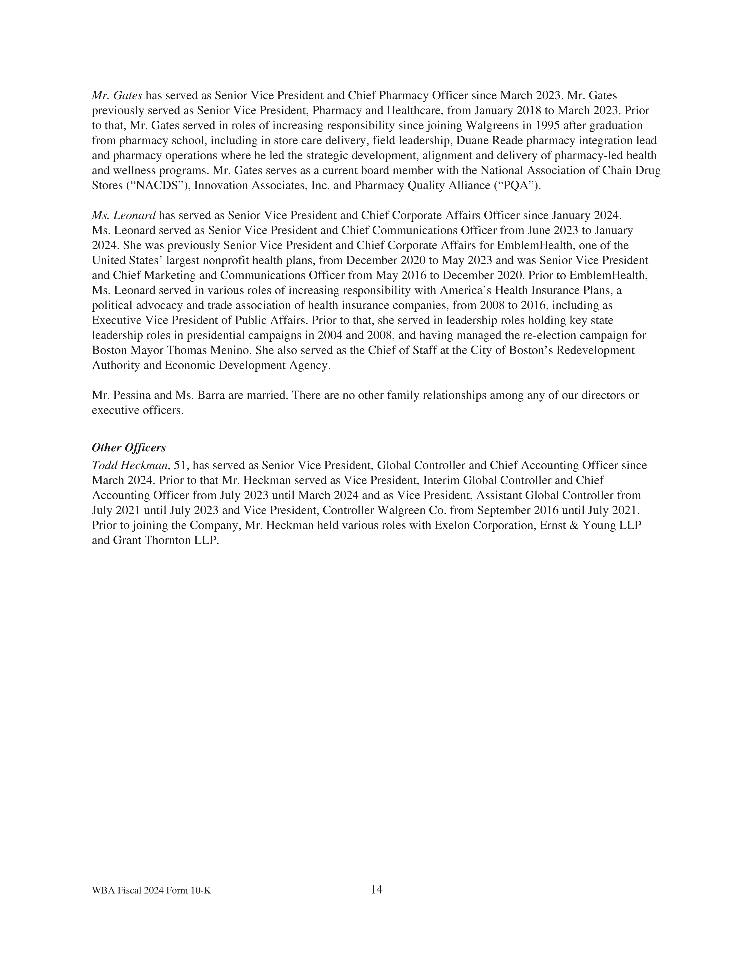 Walgreens Boots Alliance Annual Report — page 18