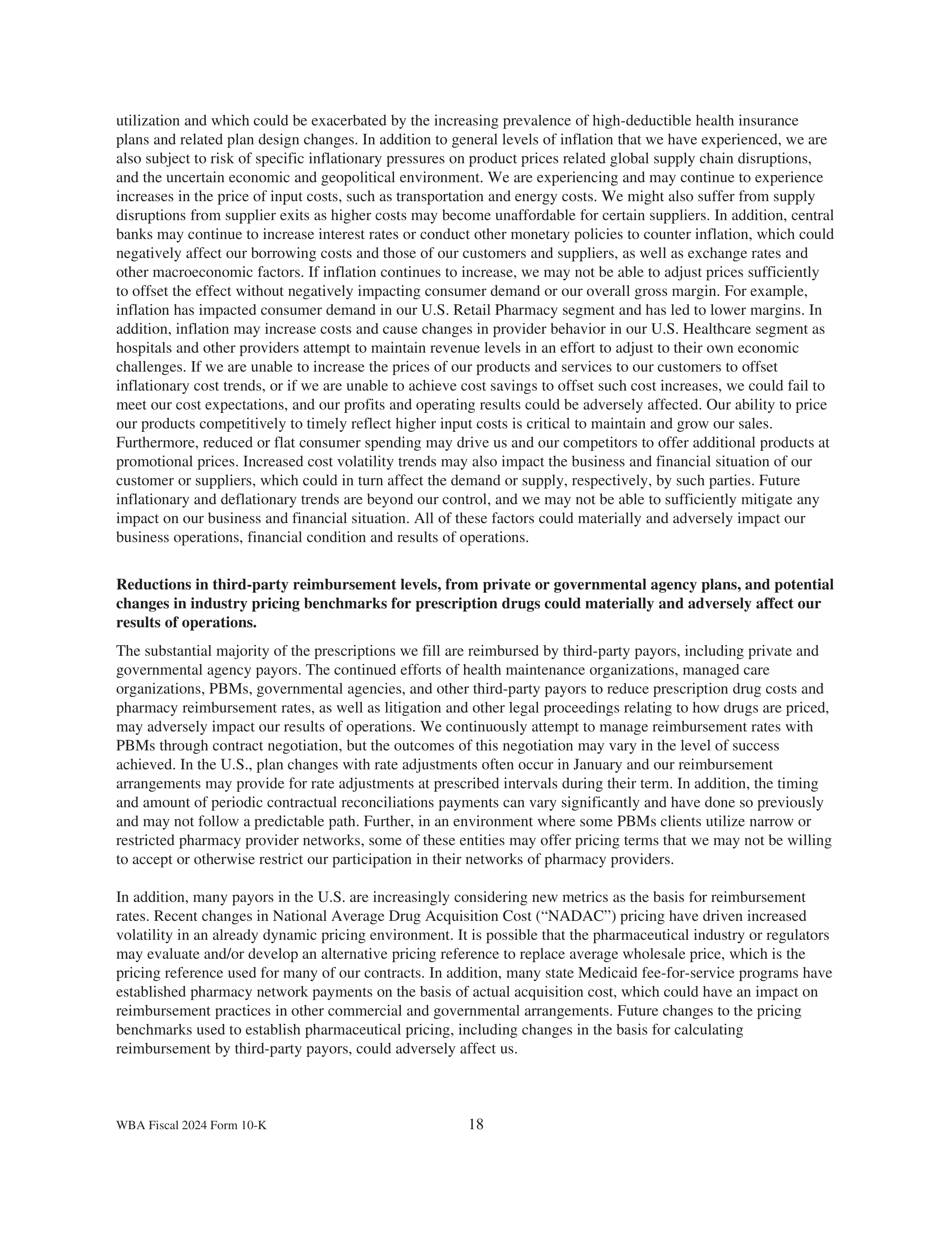 Walgreens Boots Alliance Annual Report — page 22
