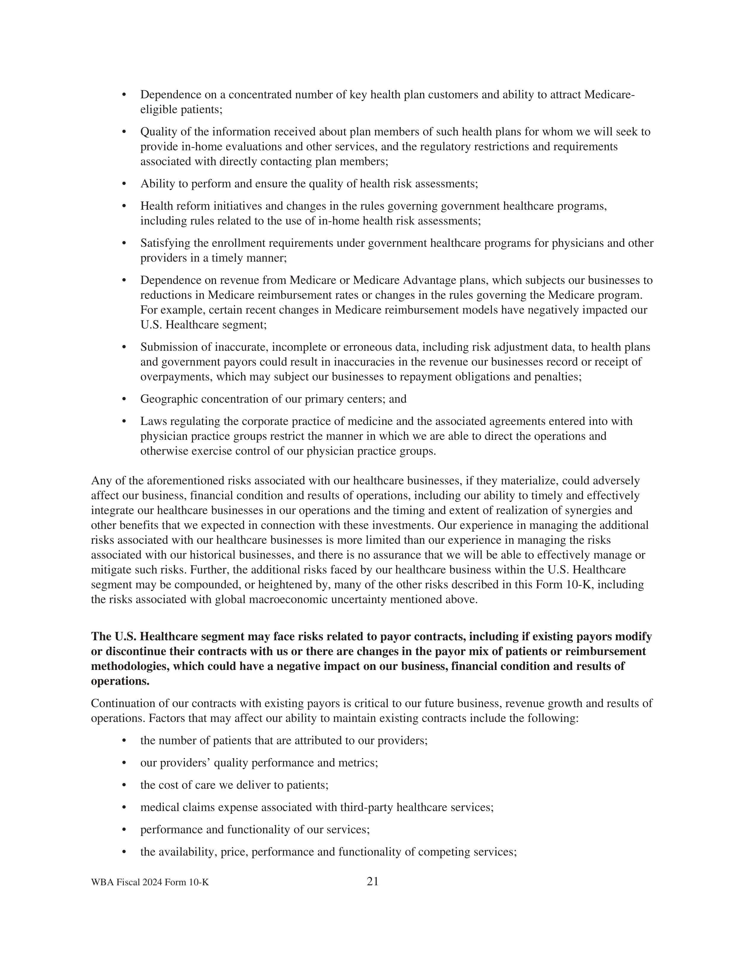 Walgreens Boots Alliance Annual Report — page 25