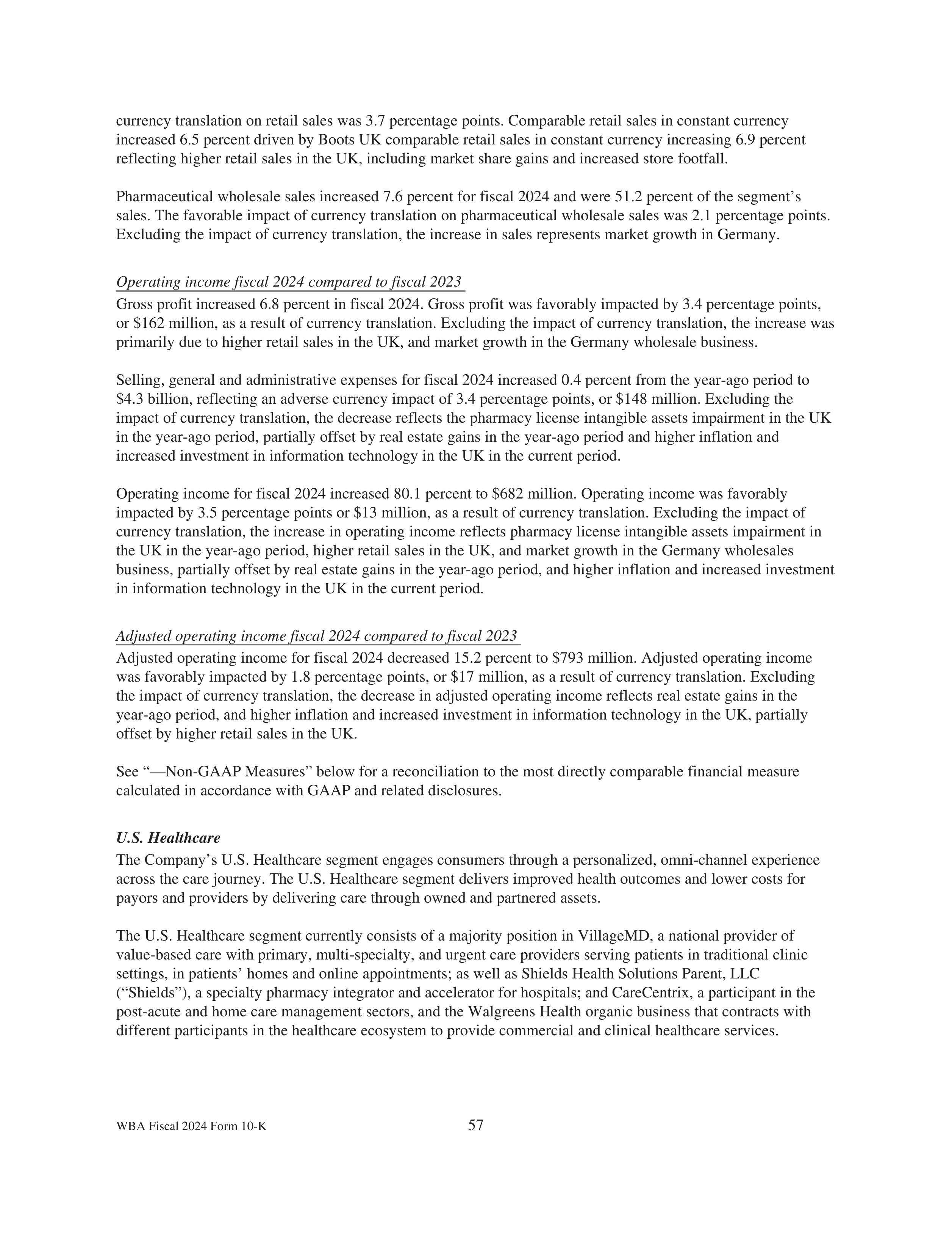 Walgreens Boots Alliance Annual Report — page 61