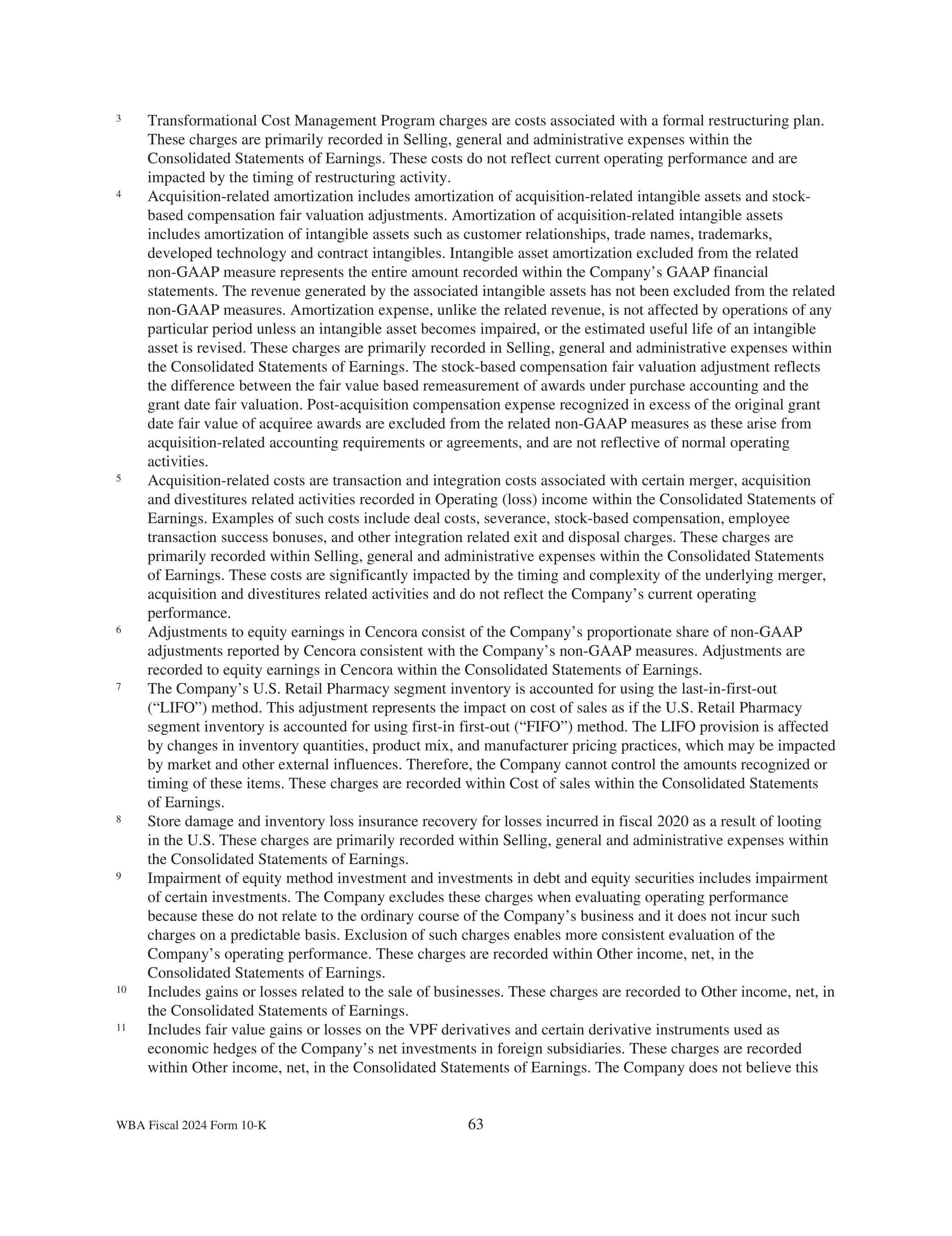 Walgreens Boots Alliance Annual Report — page 67