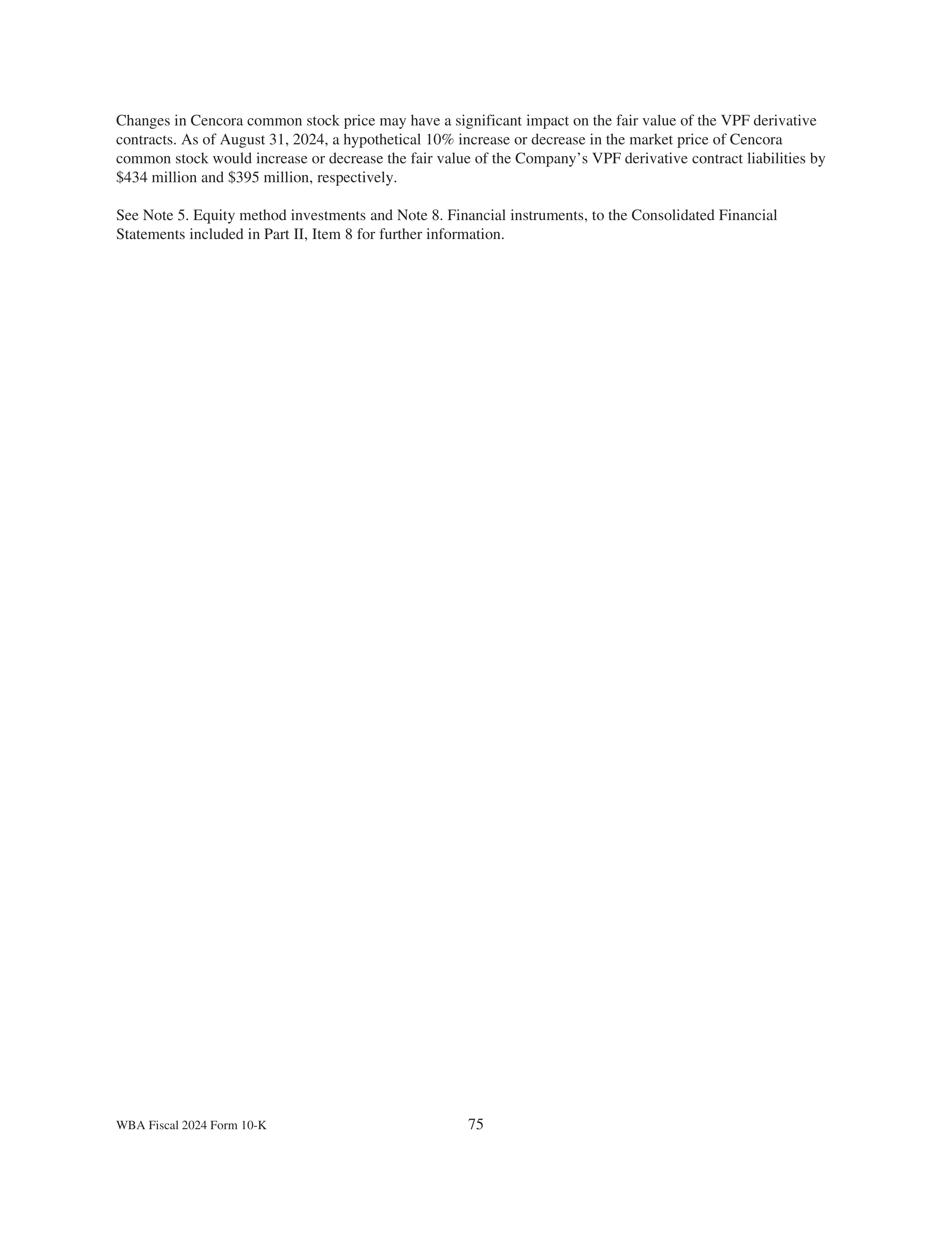 Walgreens Boots Alliance Annual Report — page 79