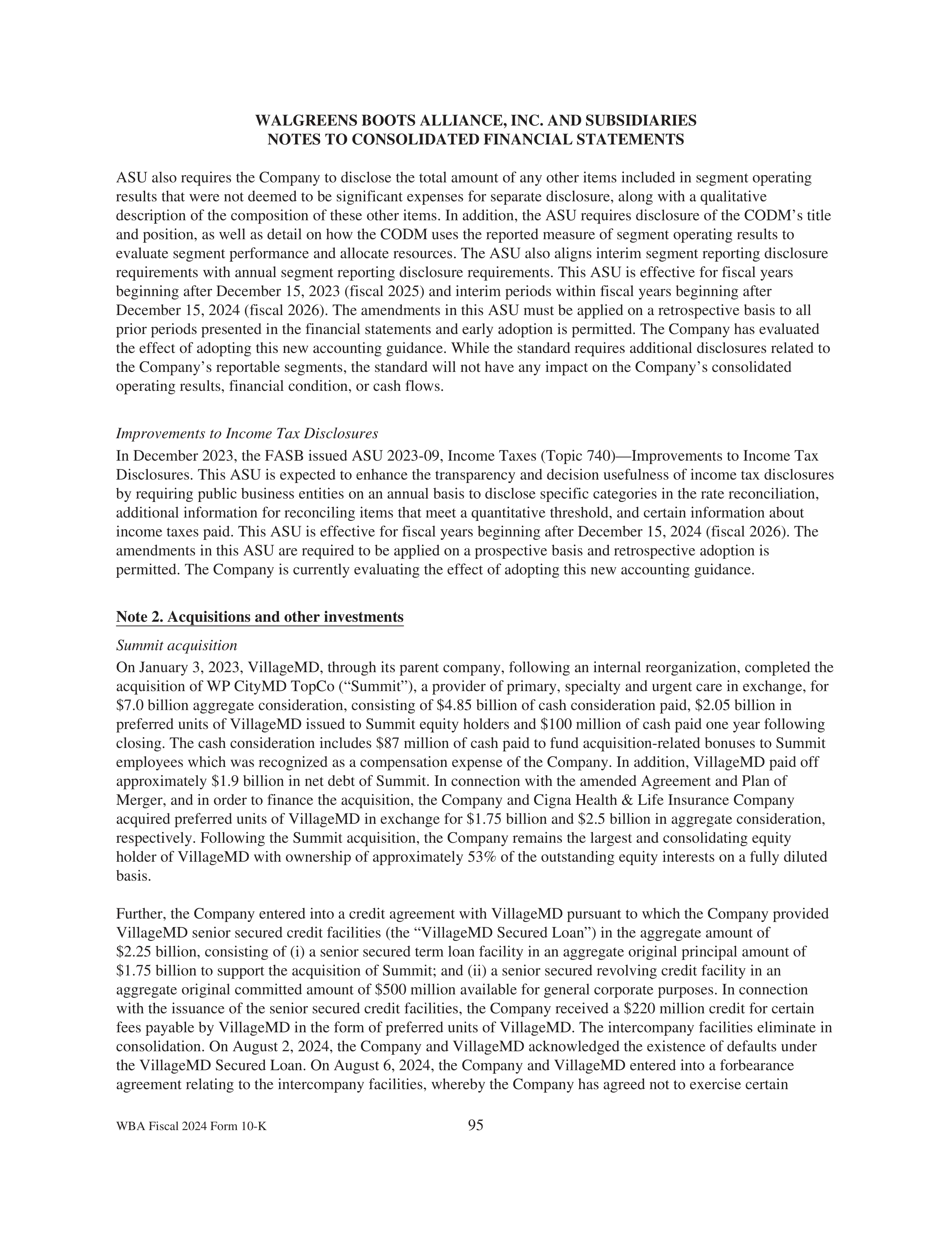 Walgreens Boots Alliance Annual Report — page 99