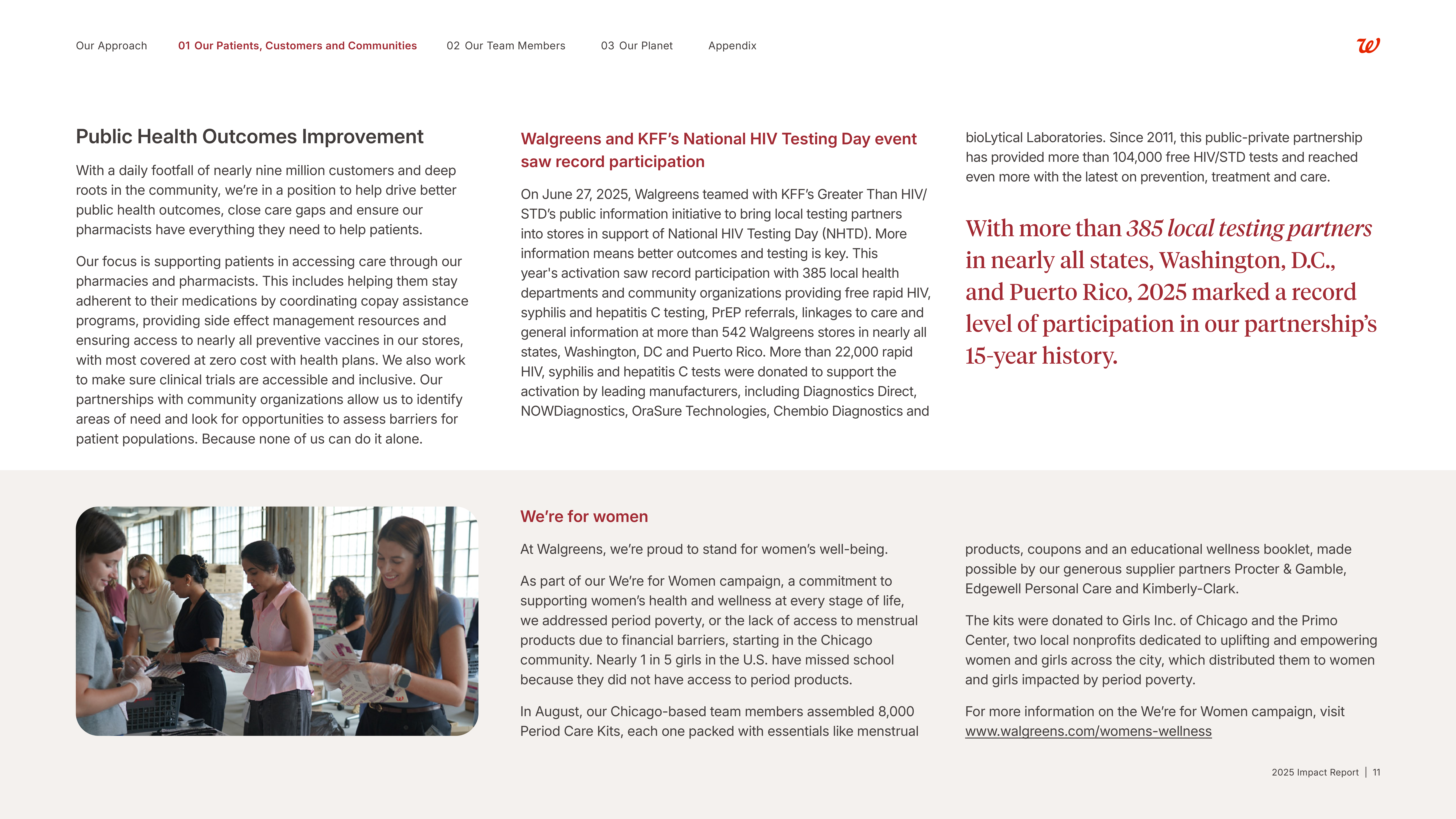 Walgreens Boots Alliance Impact Report — page 12