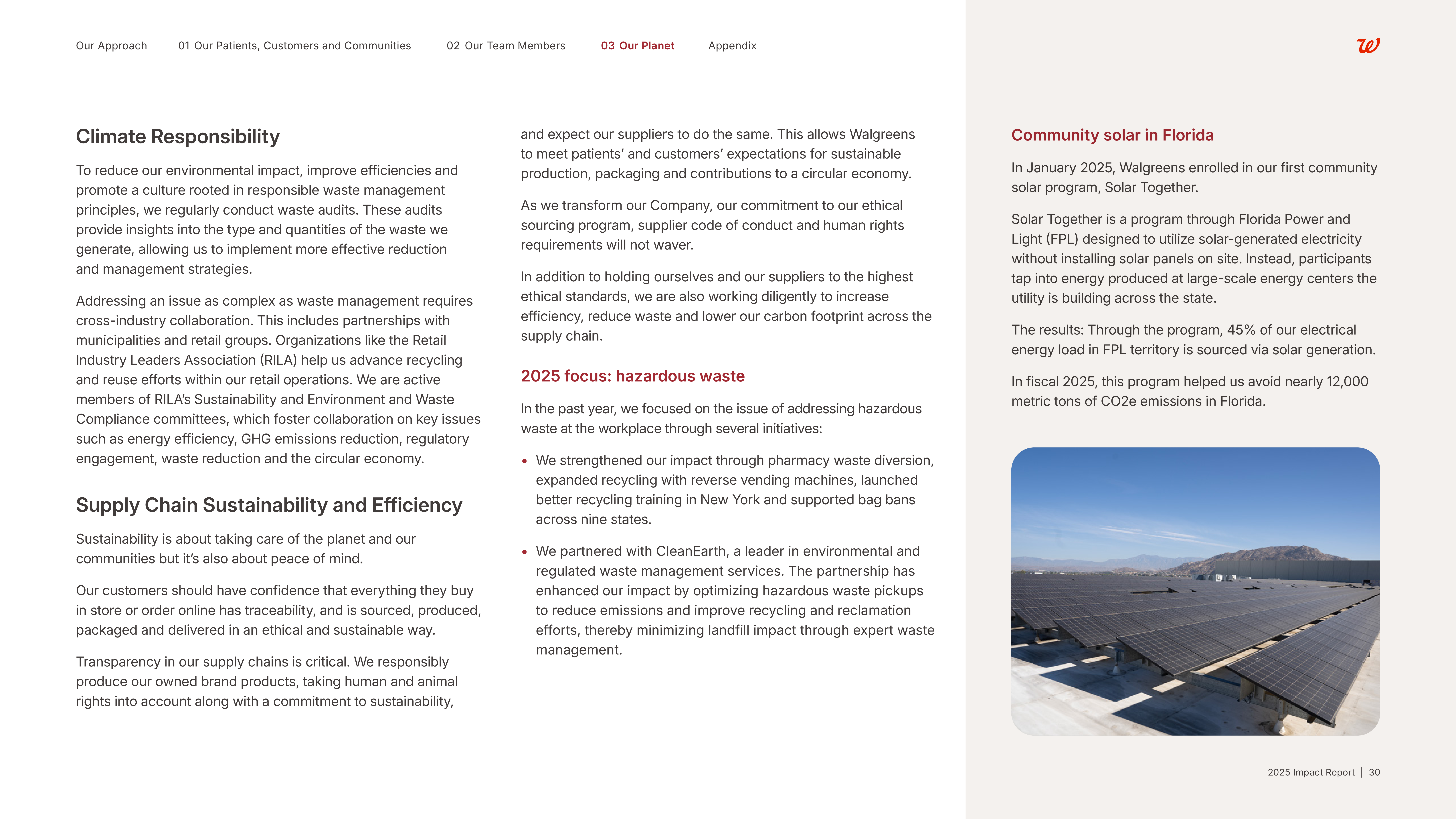 Walgreens Boots Alliance Impact Report — page 31