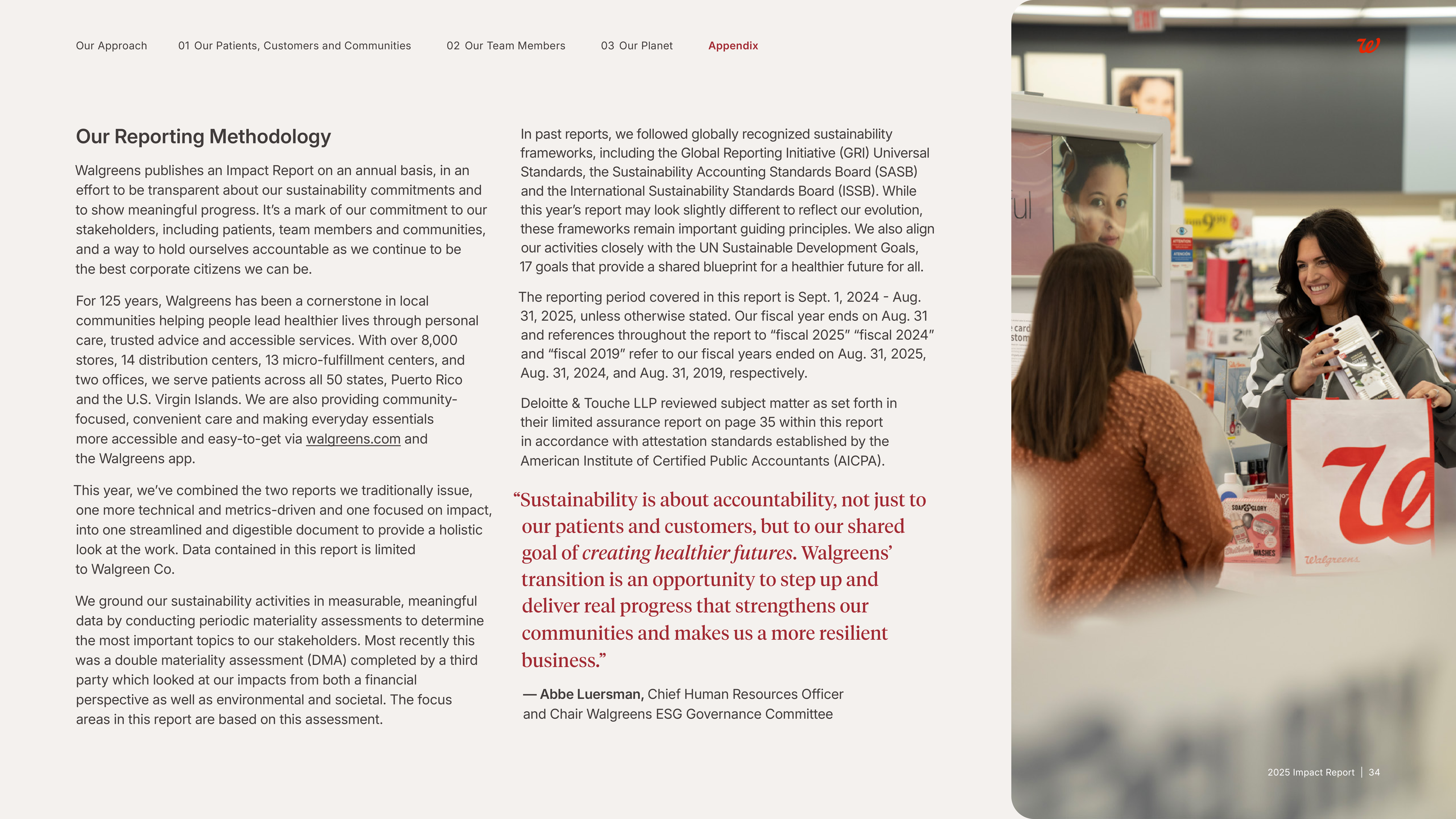 Walgreens Boots Alliance Impact Report — page 35
