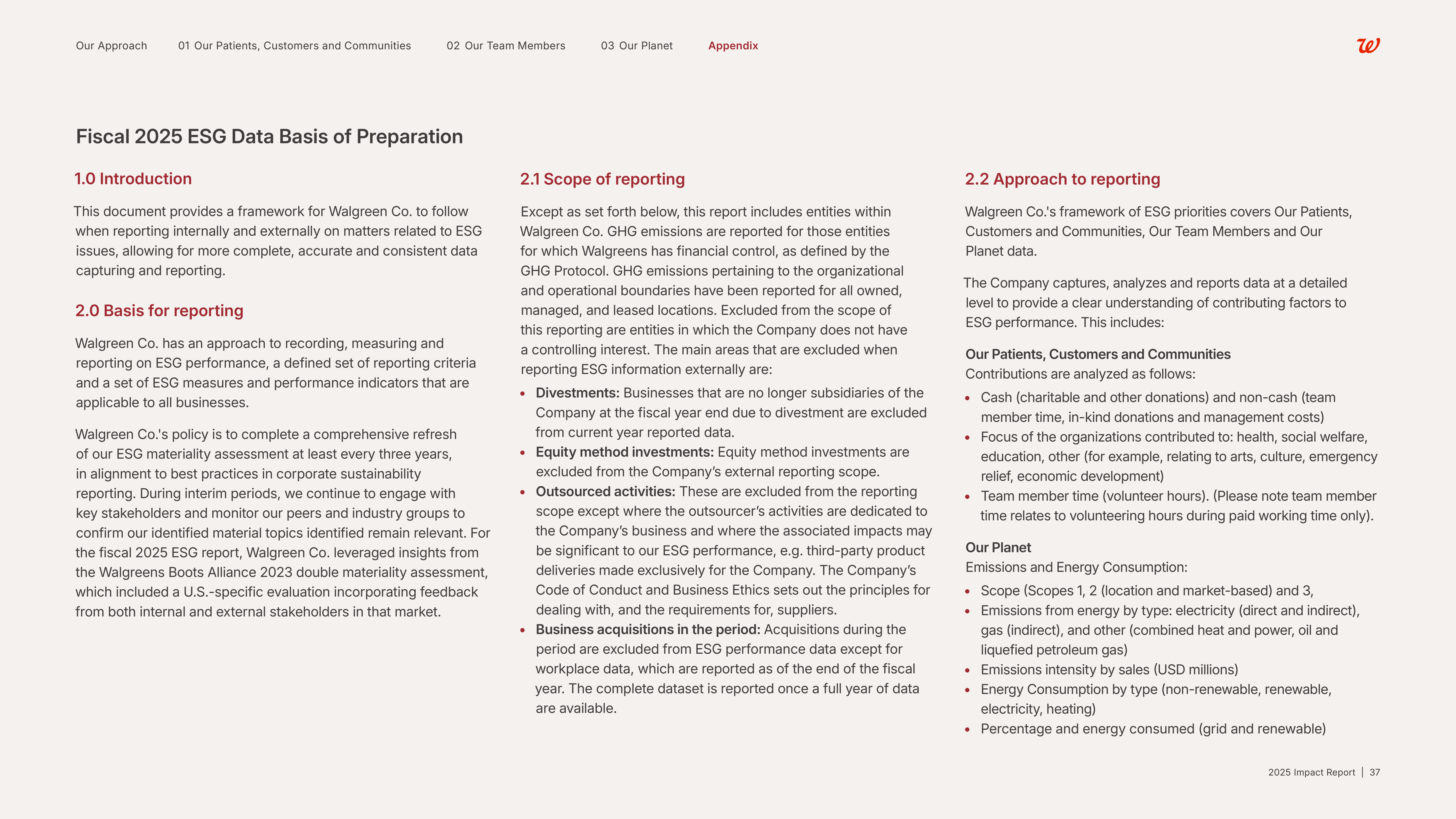 Walgreens Boots Alliance Impact Report — page 38