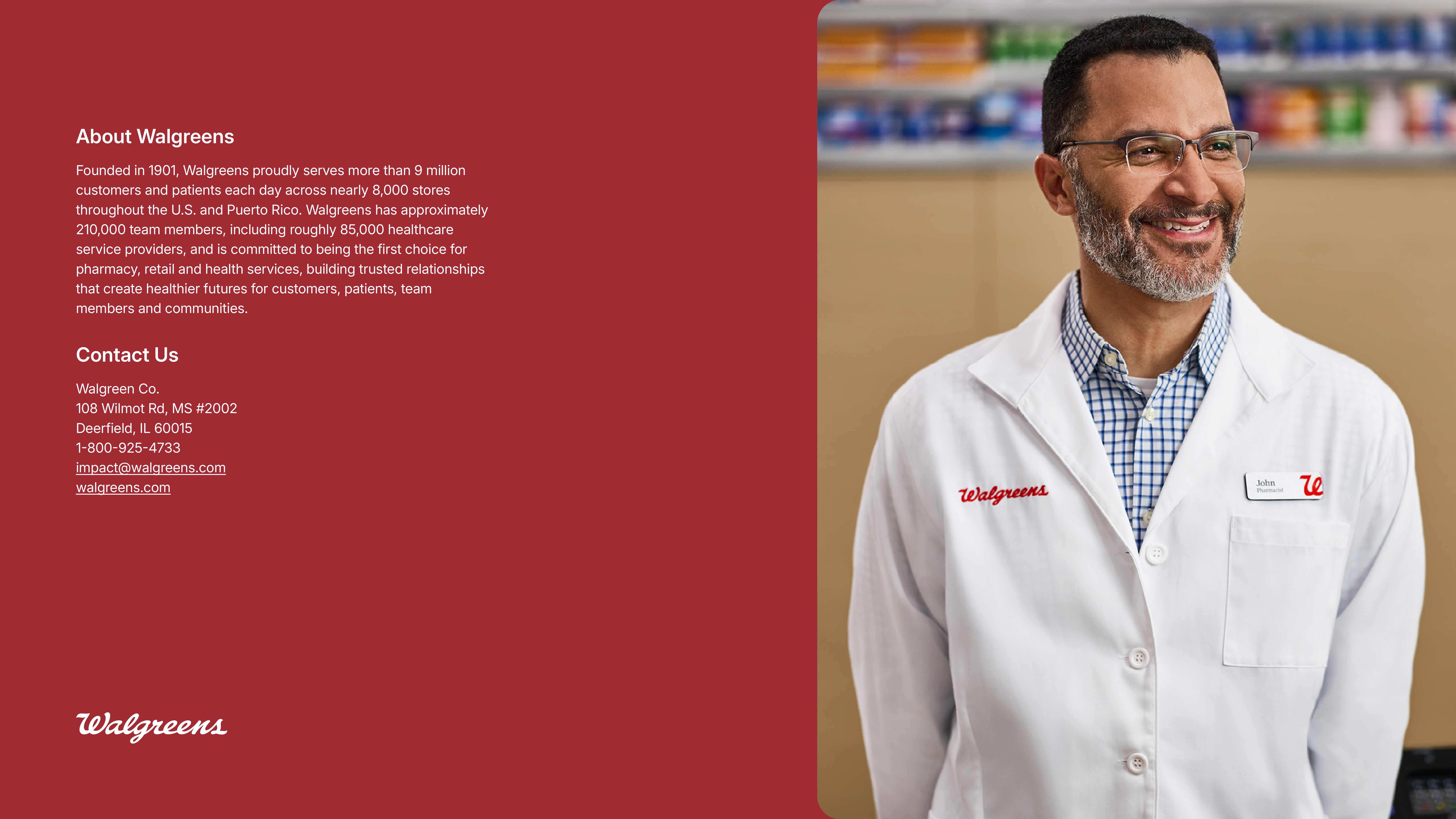 Walgreens Boots Alliance Impact Report — page 41