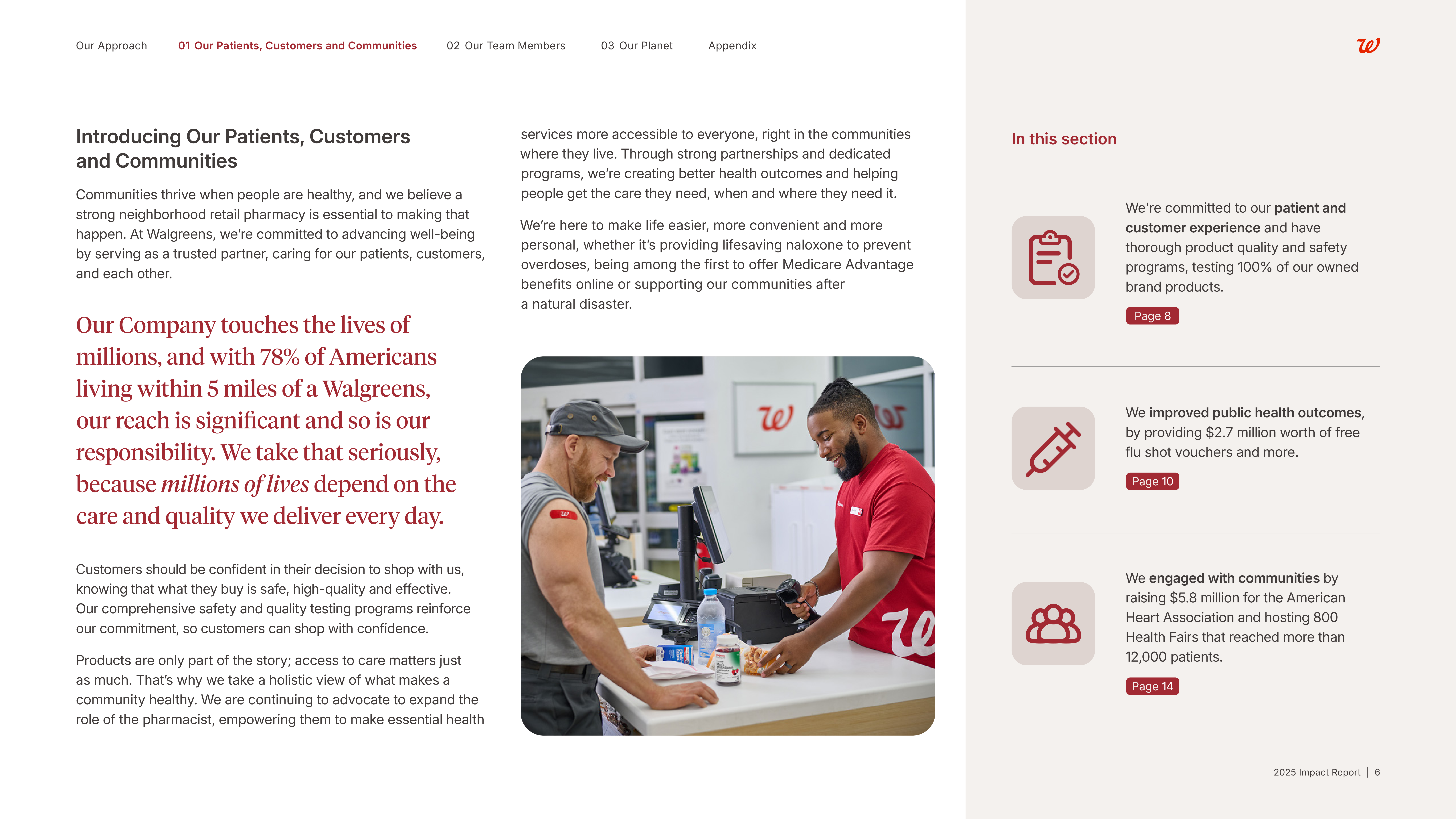 Walgreens Boots Alliance Impact Report — page 7