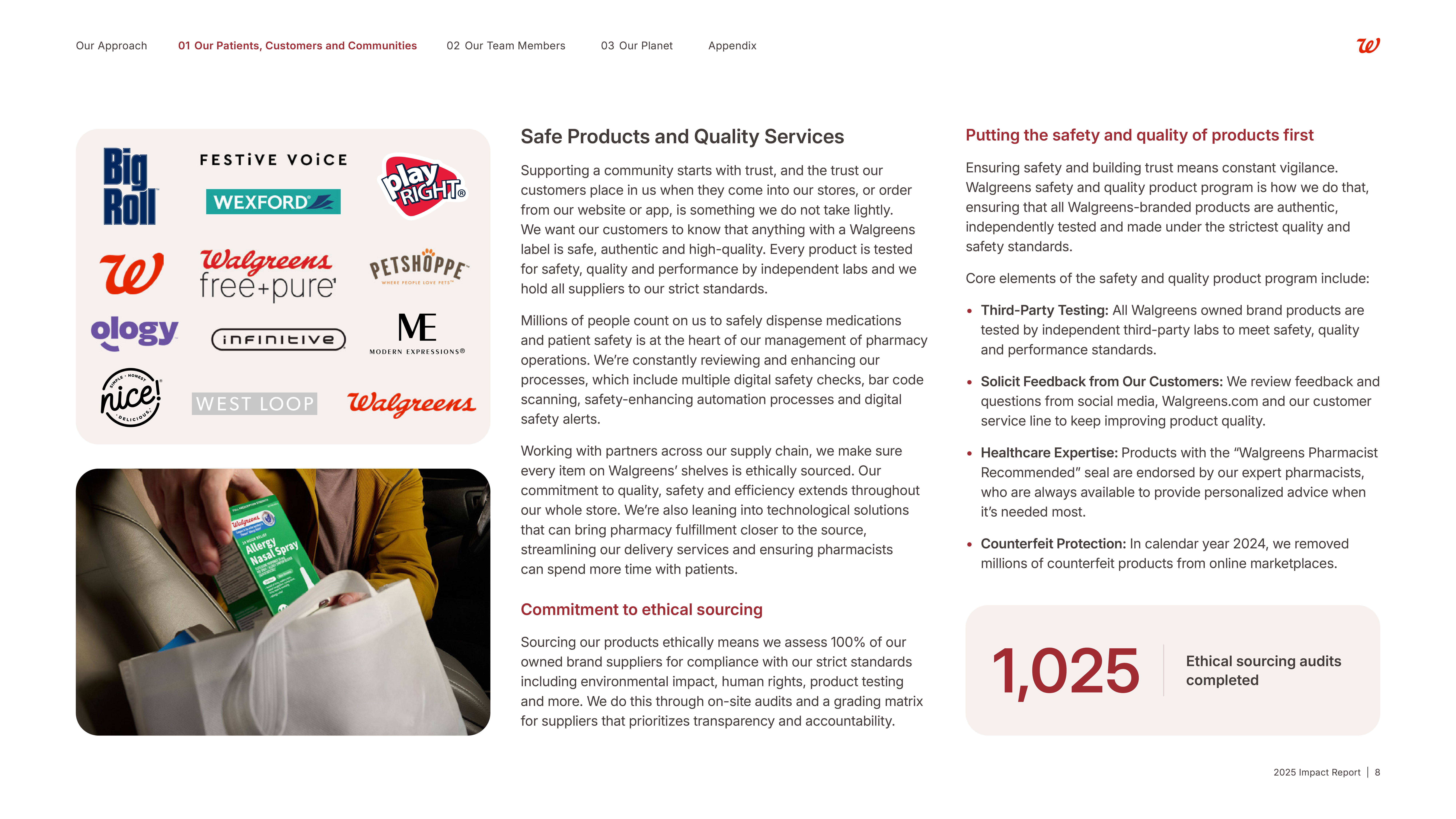 Walgreens Boots Alliance Impact Report — page 9