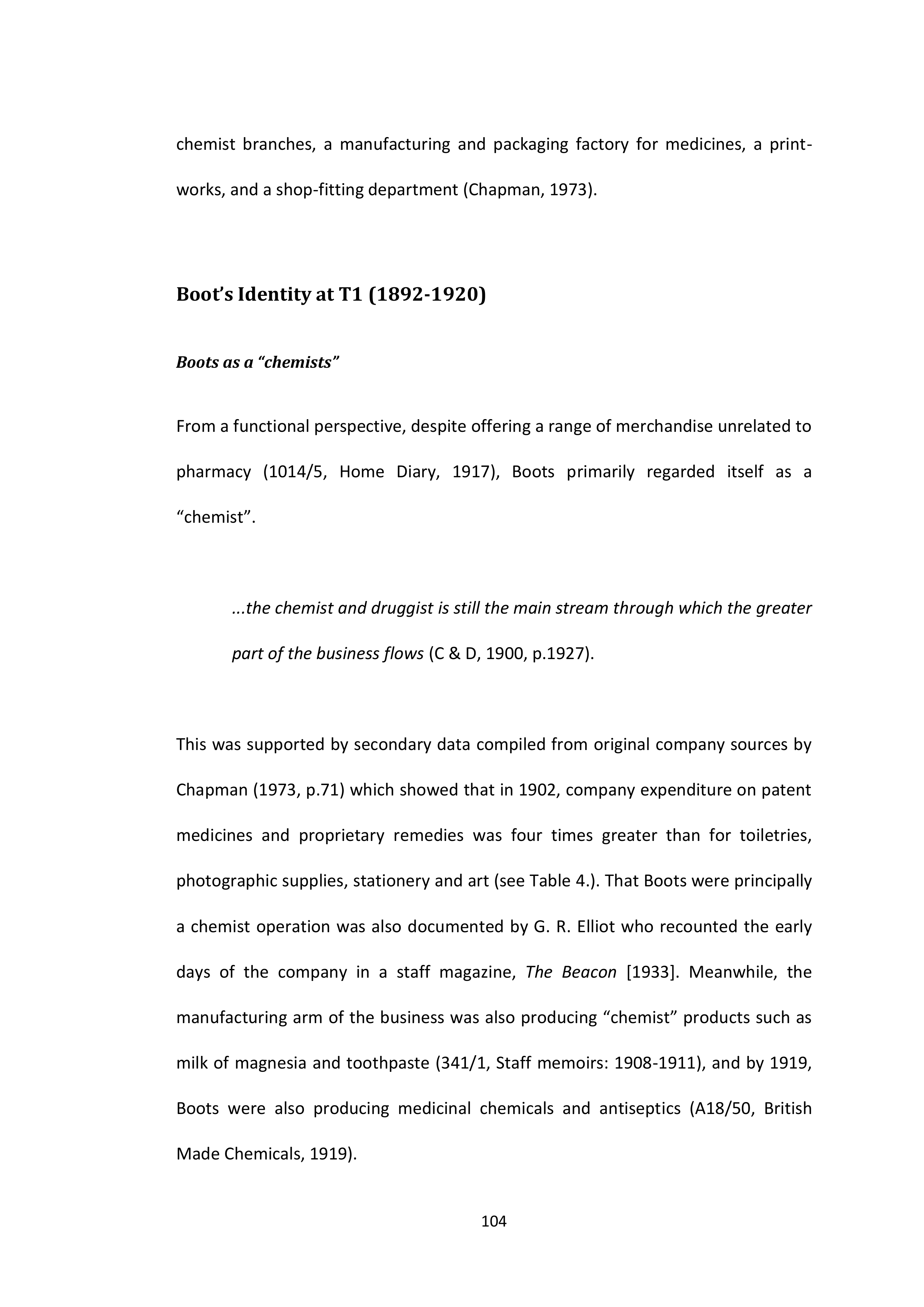 Walgreens Case Study — page 105