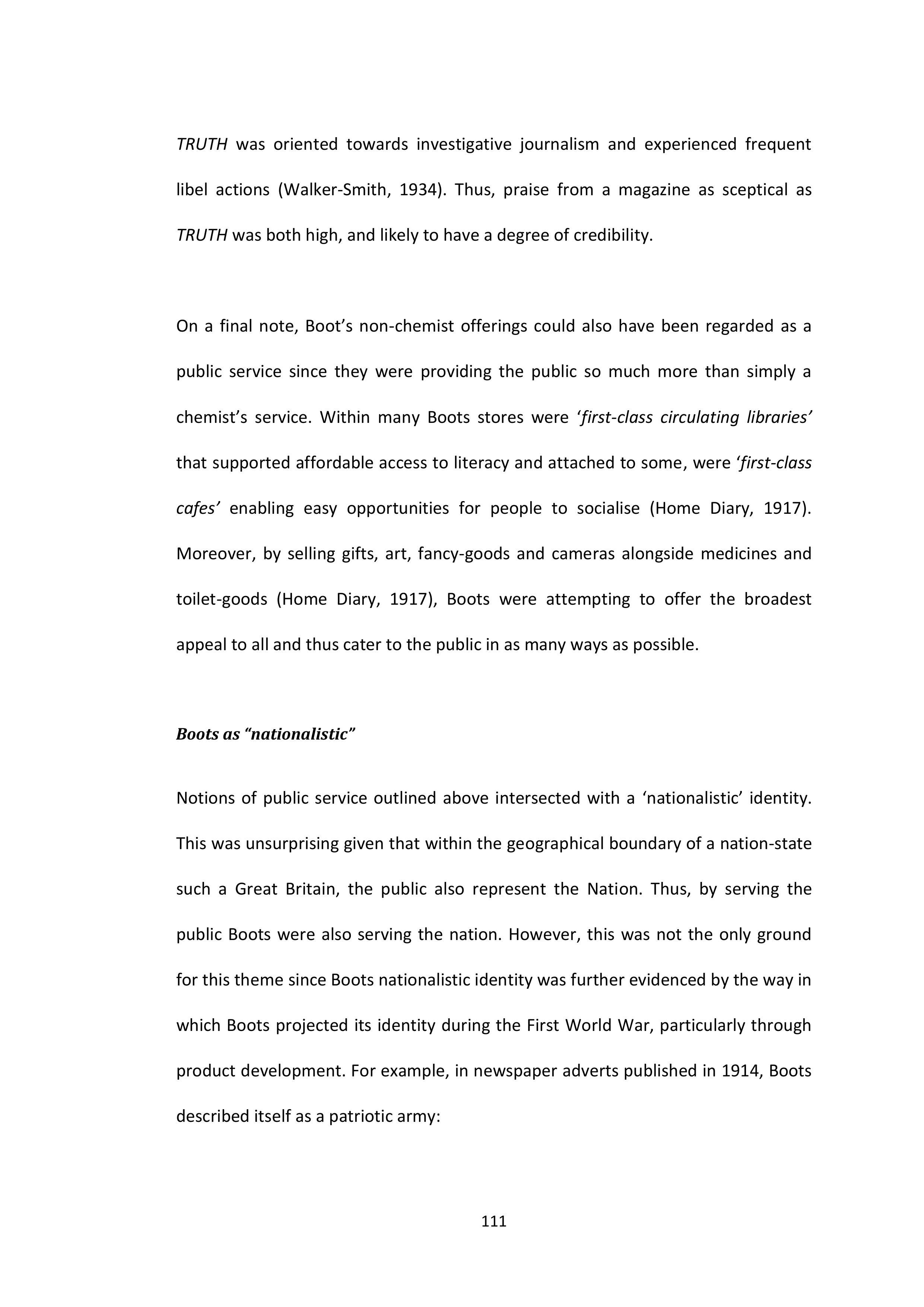Walgreens Case Study — page 112