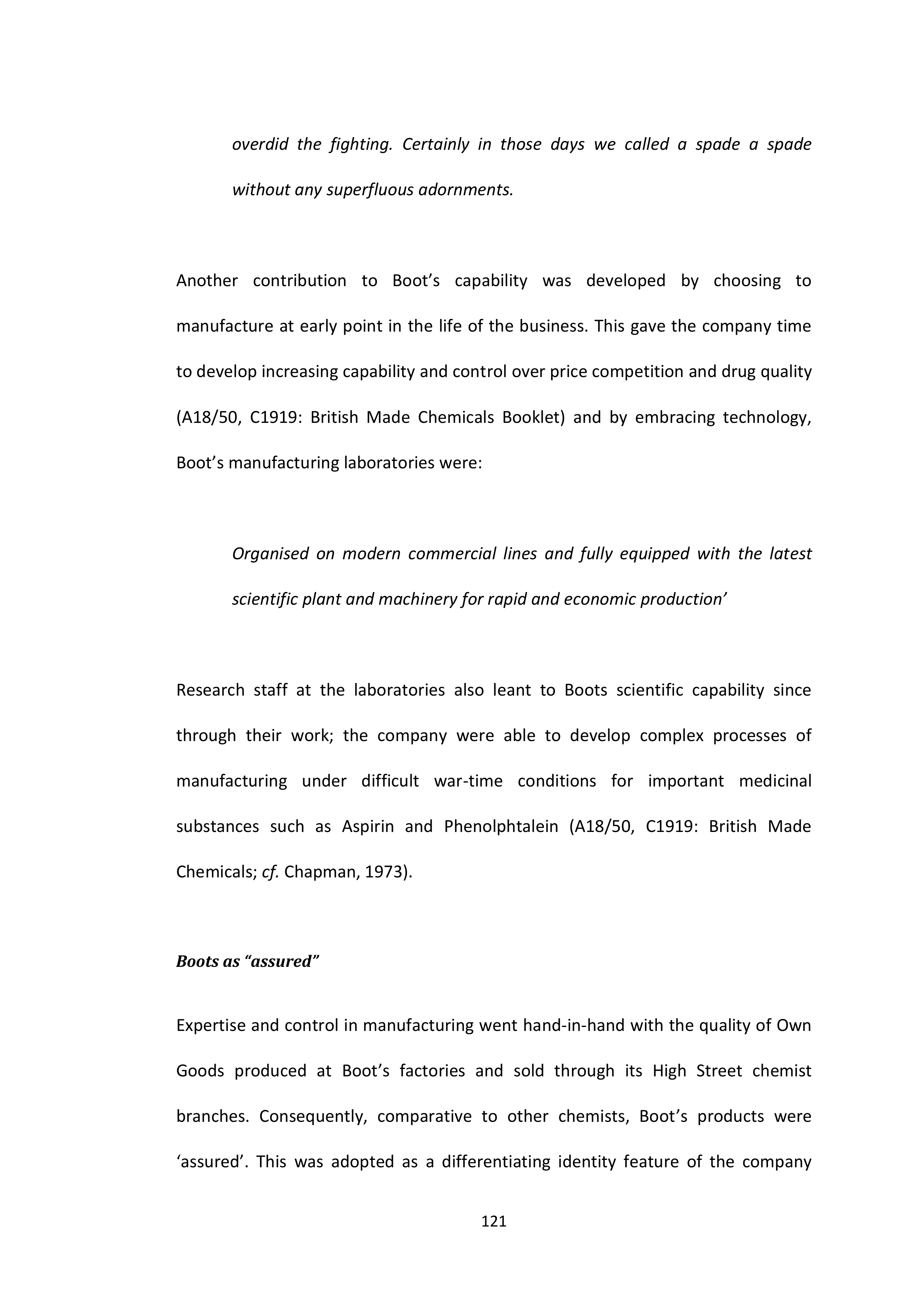 Walgreens Case Study — page 122